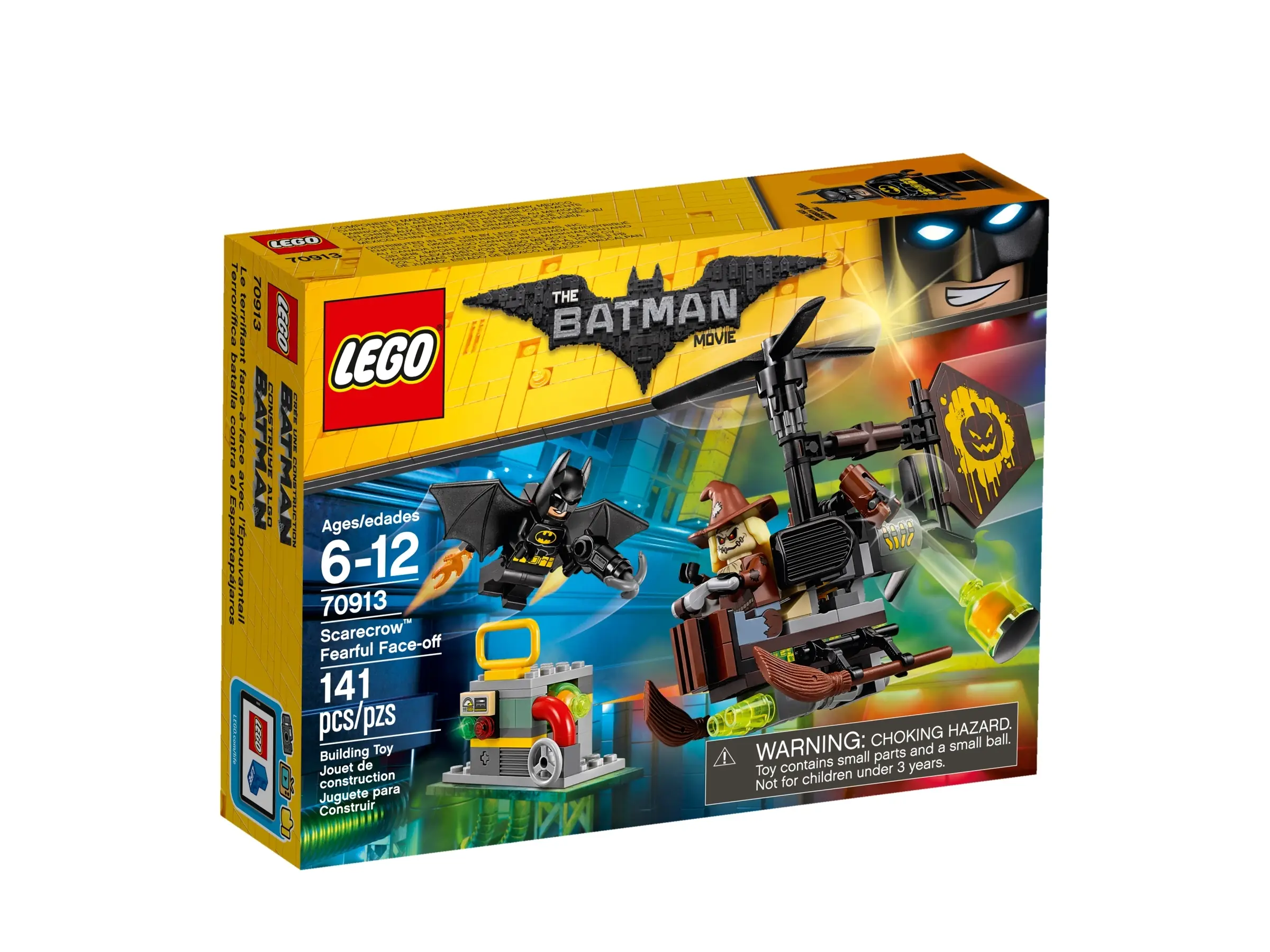 LEGO Batman with Wings and Jetpack Minifigure without Angular Ears