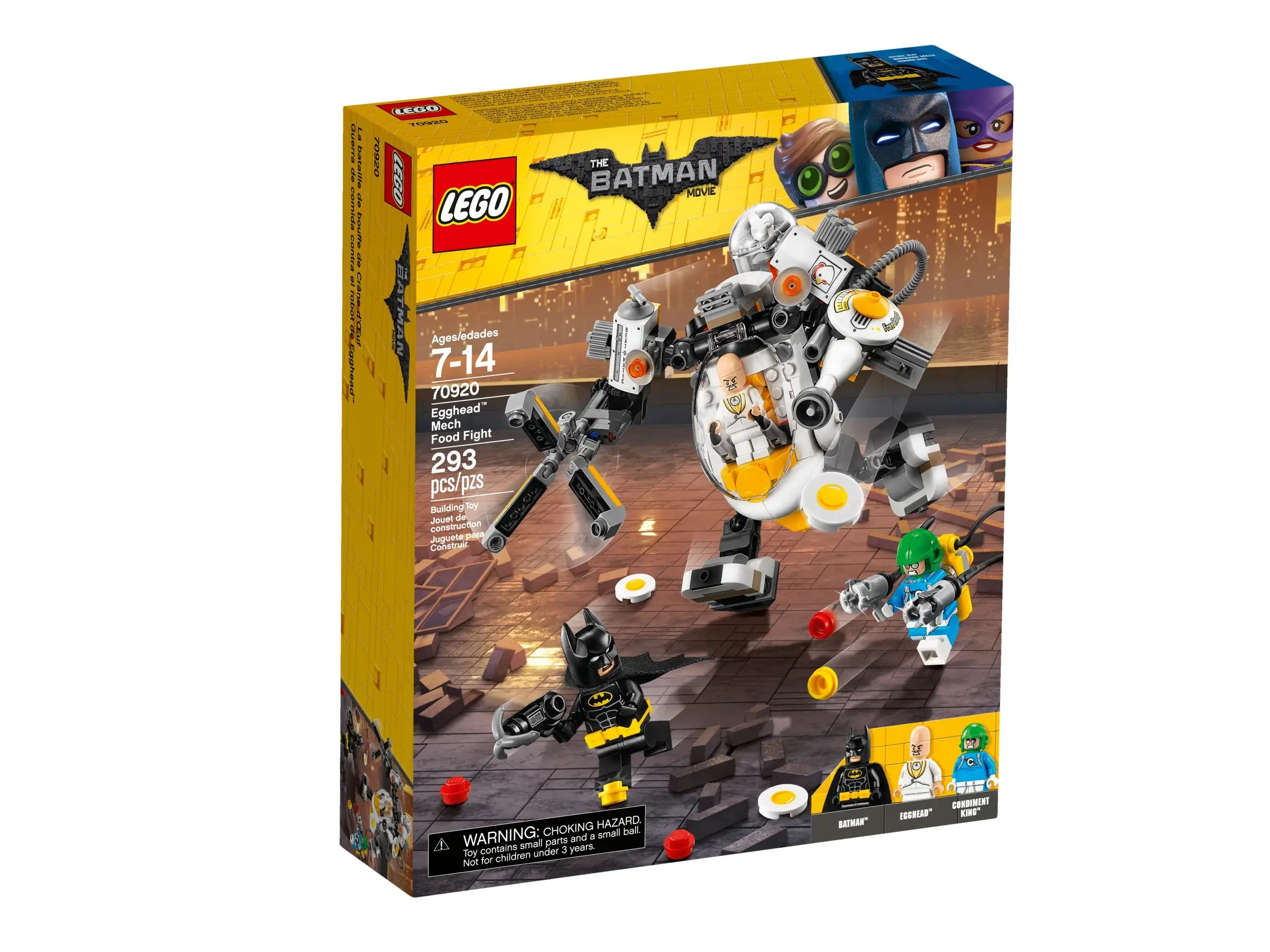 LEGO THE LEGO BATMAN MOVIE Egghead Mech Food Fight