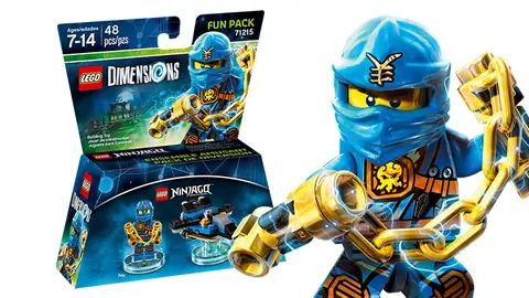 LEGO DIMENSIONS Jay Jungle Robe • Minifig njo128 • SetDB