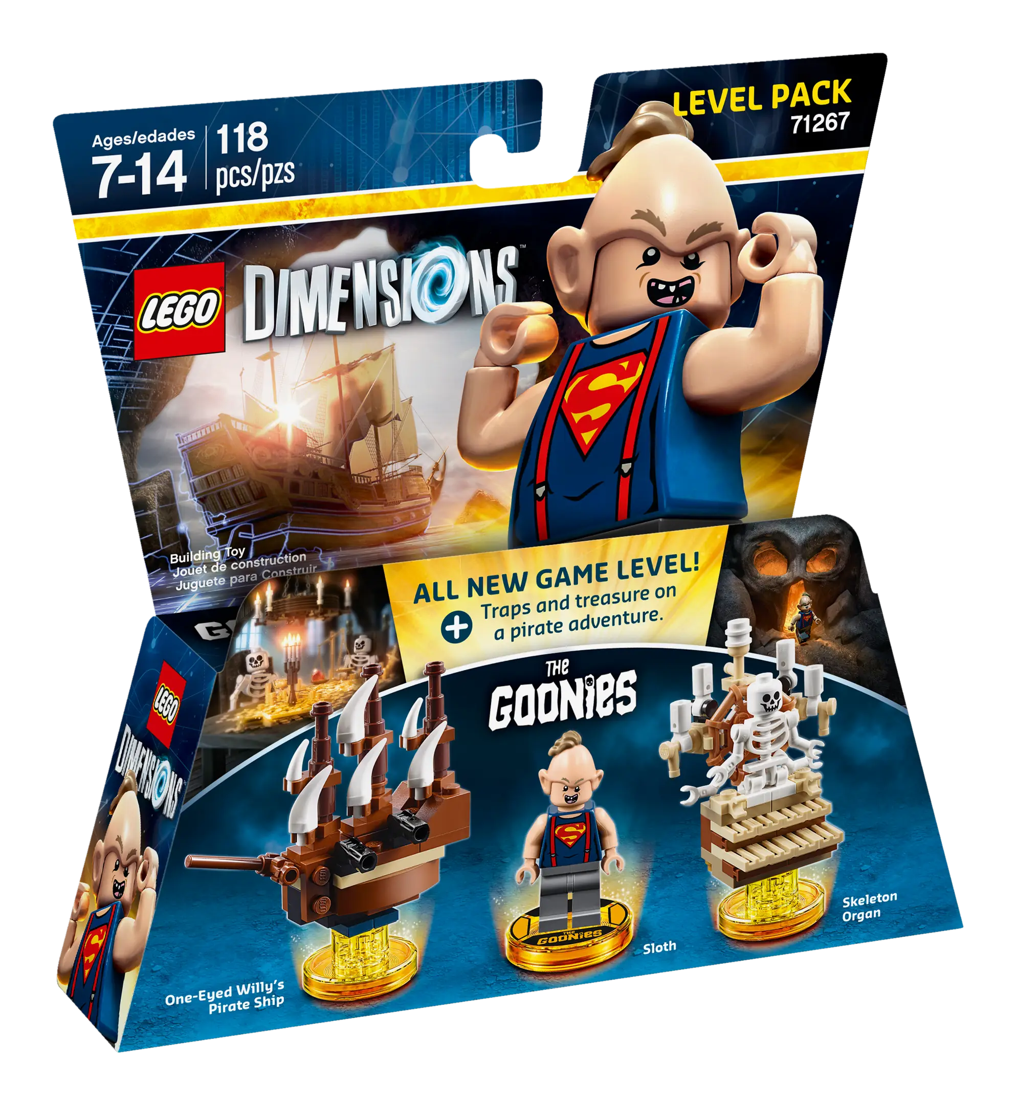 LEGO DIMENSIONS Sloth Minifig dim045 SetDB