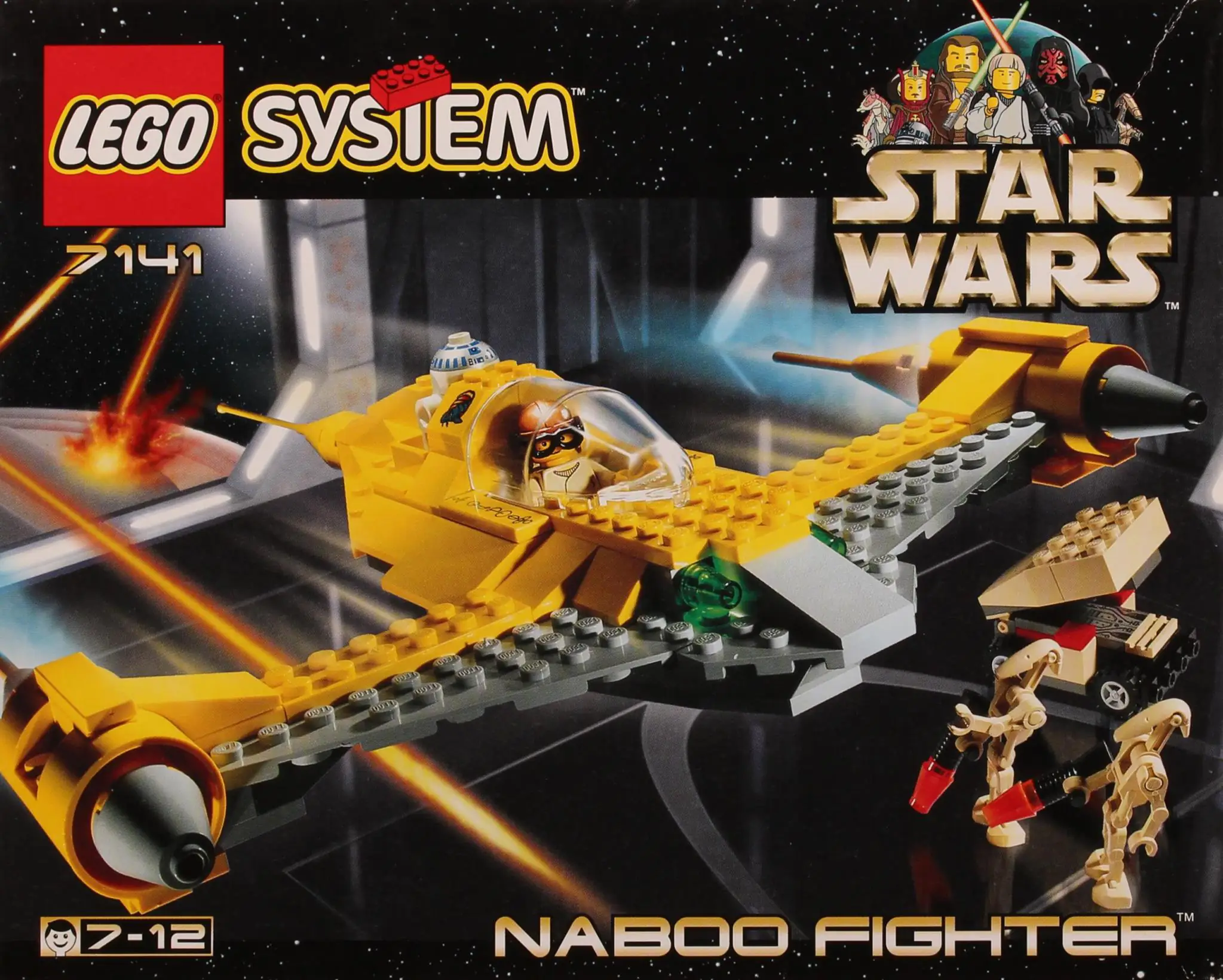 LEGO Star Wars Naboo Fighter • Set 7141 • SetDB