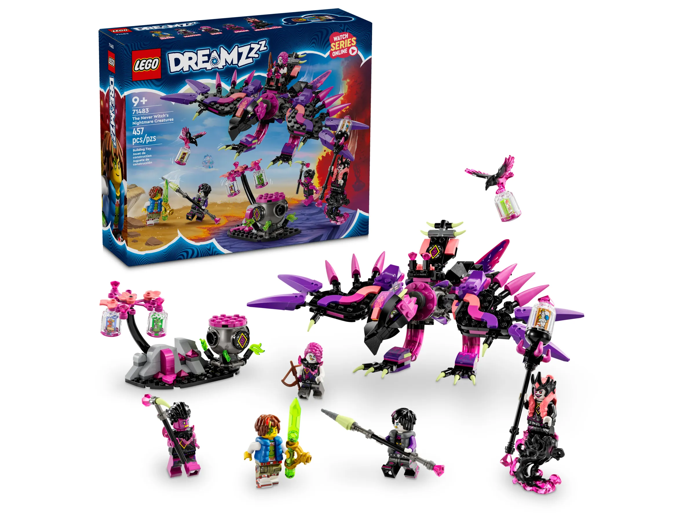 LEGO DREAMZzz The Never Witch's Nightmare Creatures