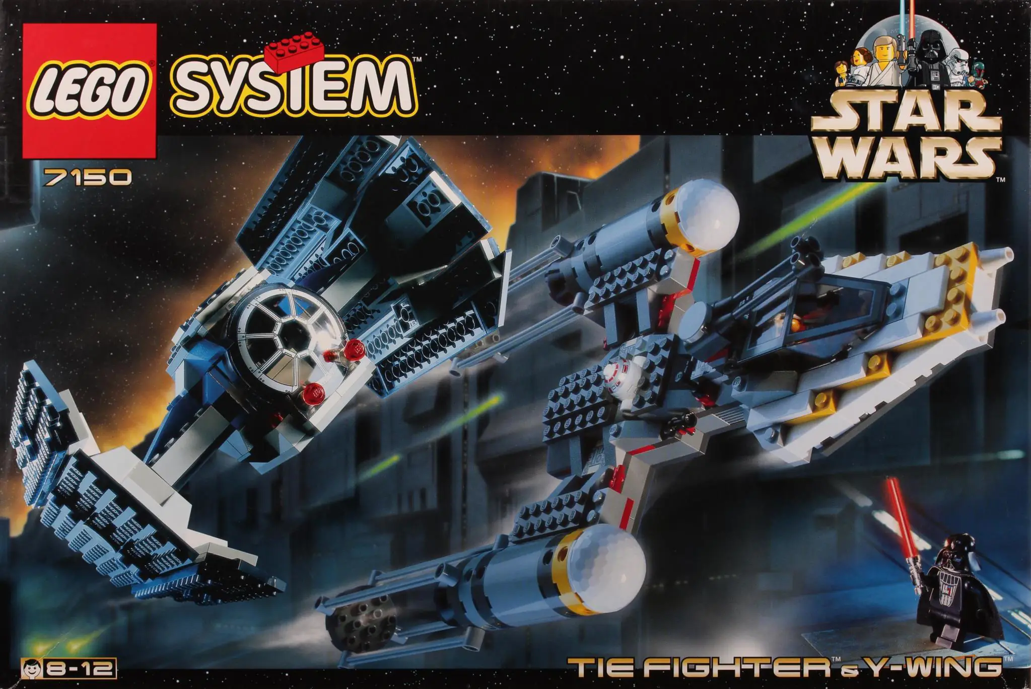 Pre-Owned Lego Star Wars TIE Fighter and Y-Wing - 7150 main image 1