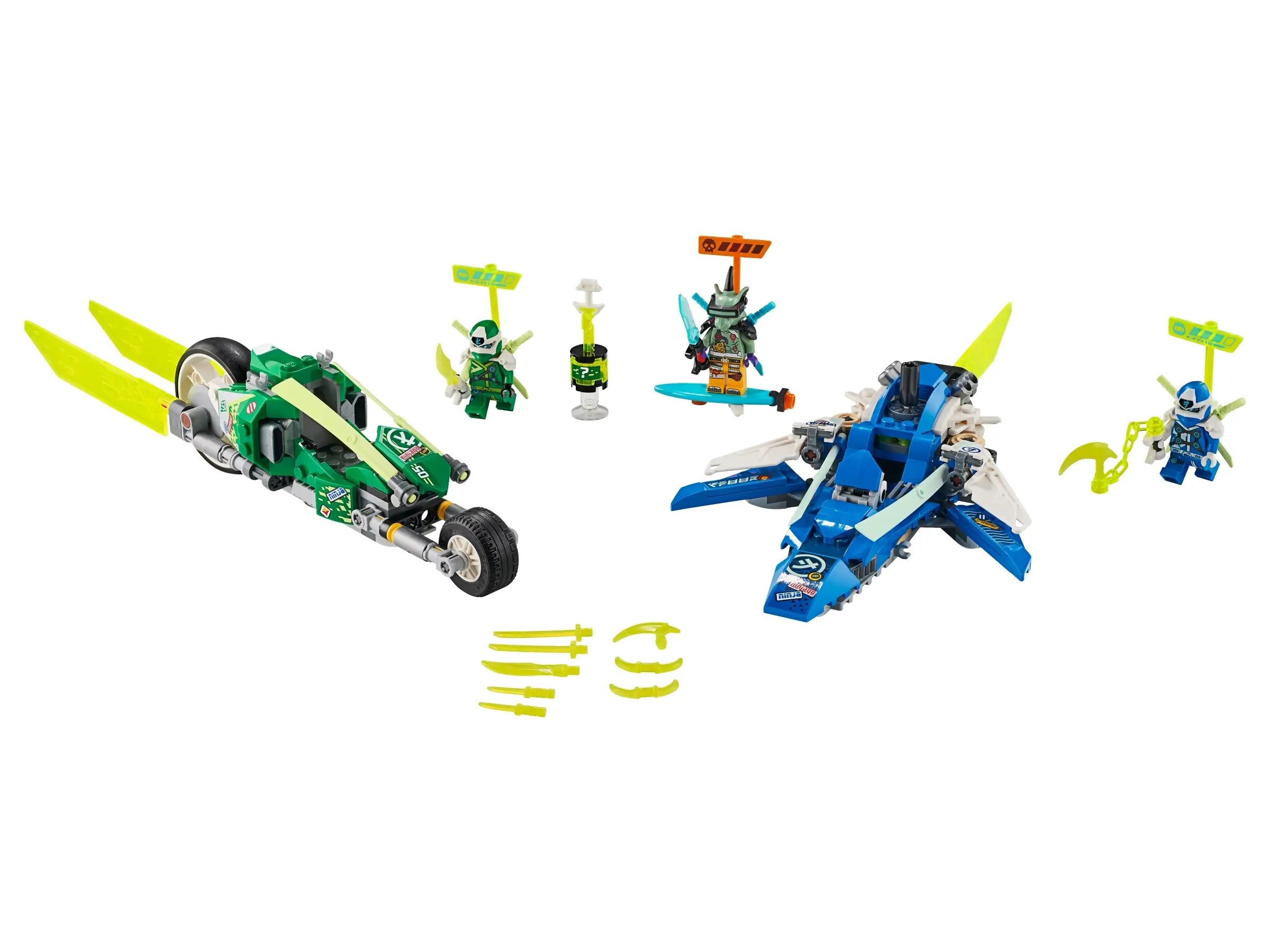 LEGO NINJAGO Jay and Lloyd s Velocity Racers Set 71709