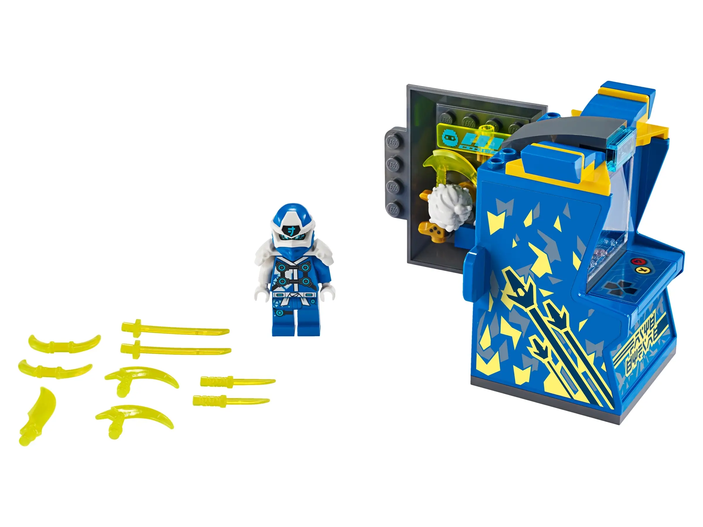 LEGO NINJAGO Avatar Jay Arcade Kapsel • Set 71715 • SetDB