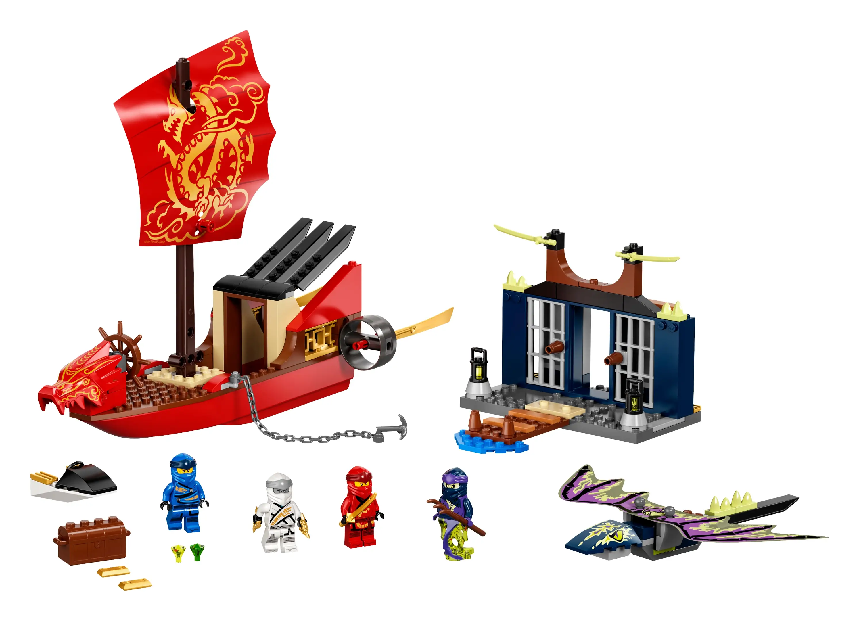 Ninjago destiny's online bounty set