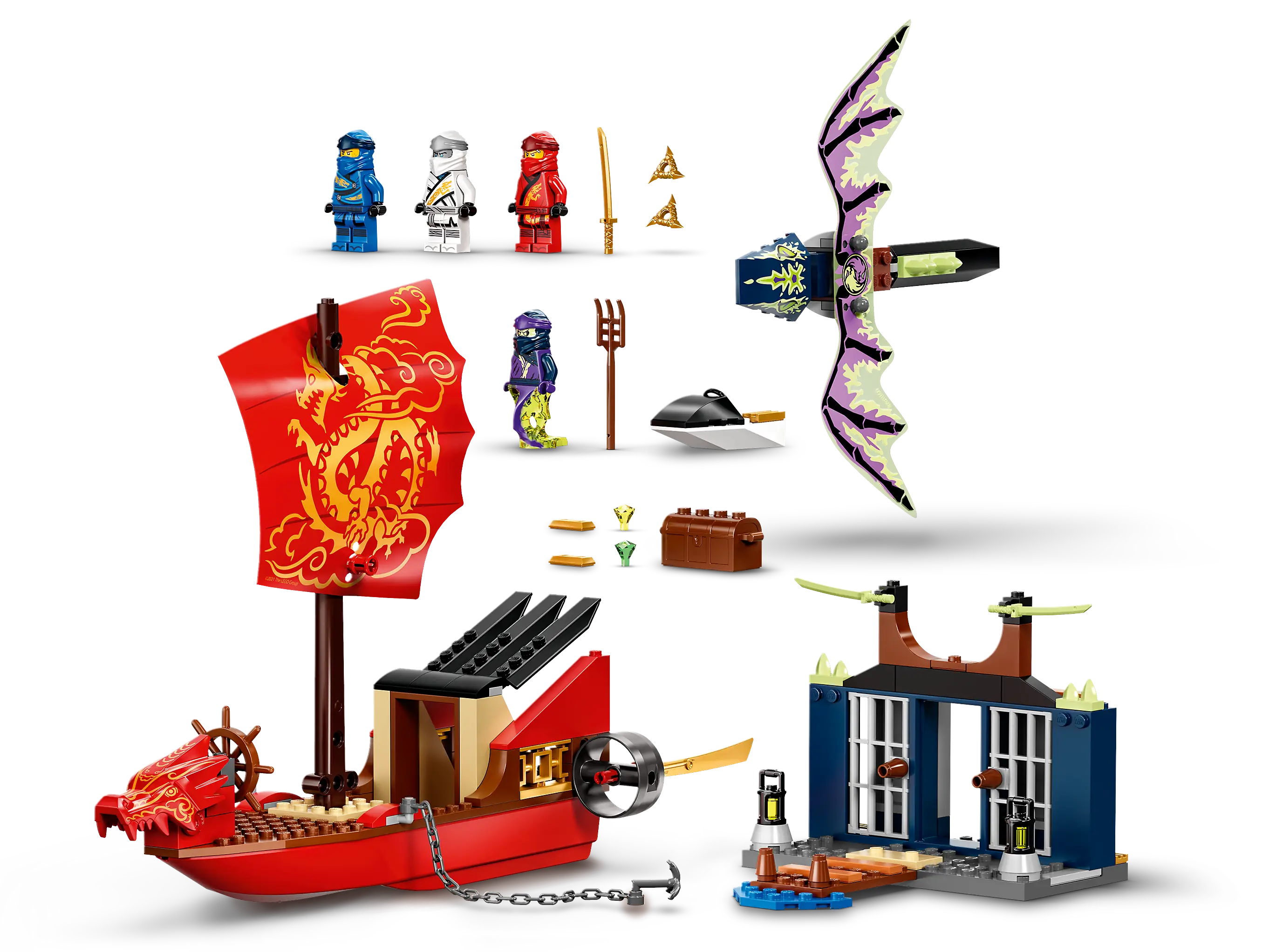 Lego ninjago final flight of hot sale destiny's bounty