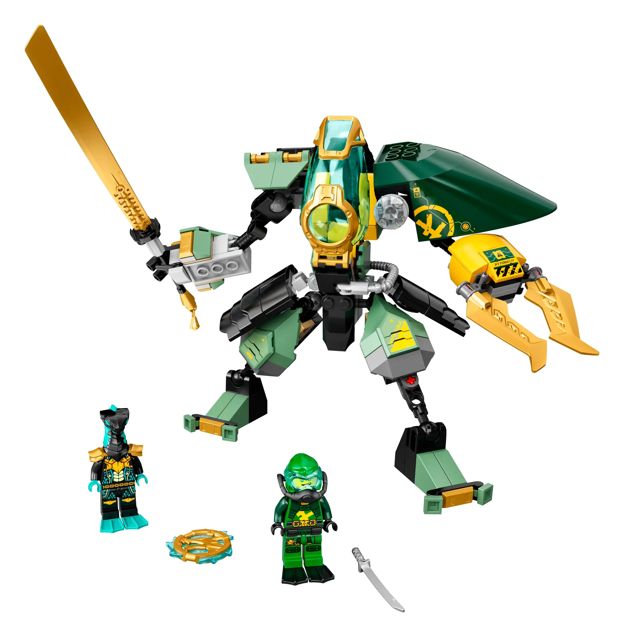 LEGO NINJAGO Lloyd s Hydro Mech Set 71750 SetDB