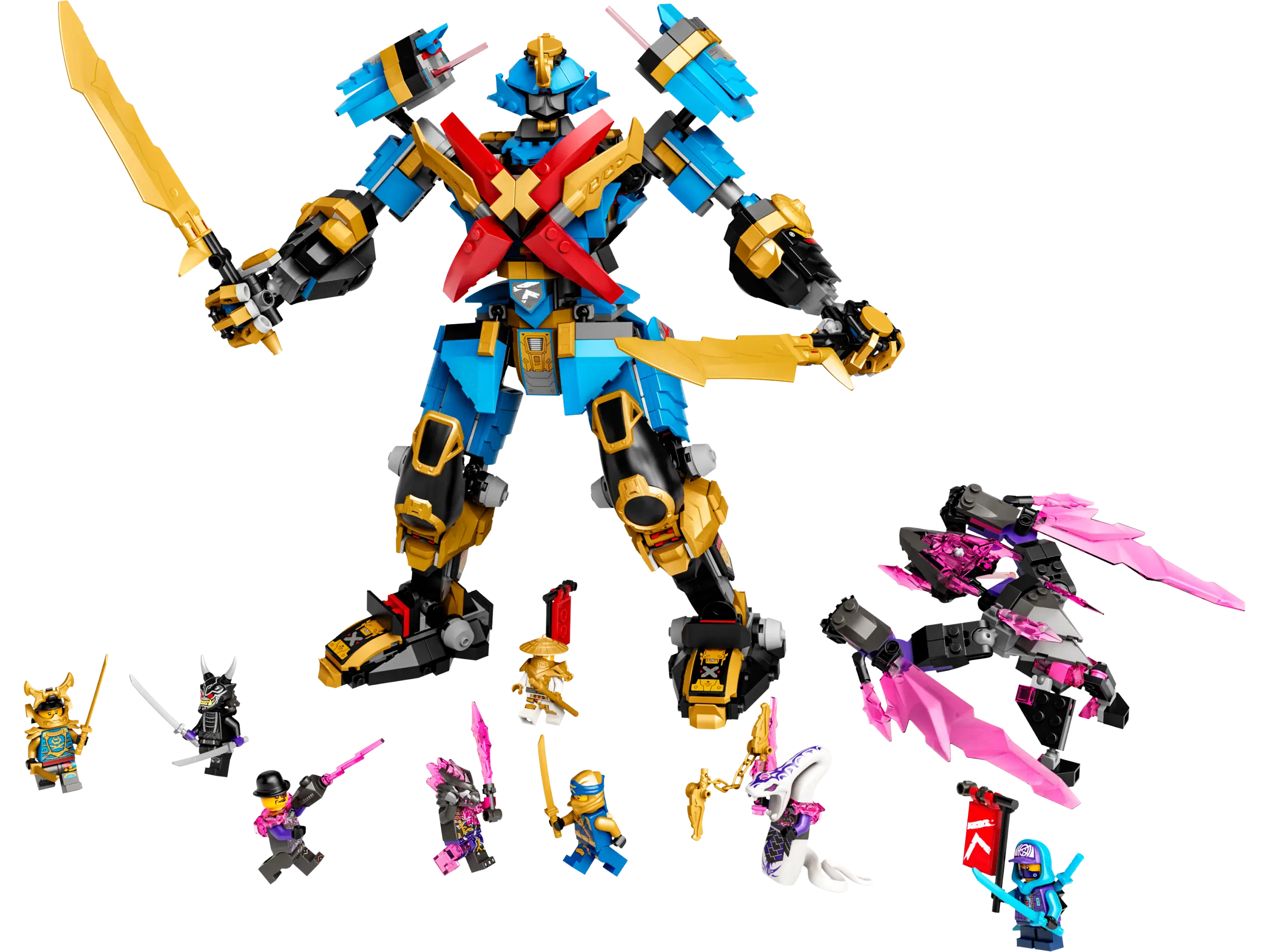 Ninjago mech deals lego
