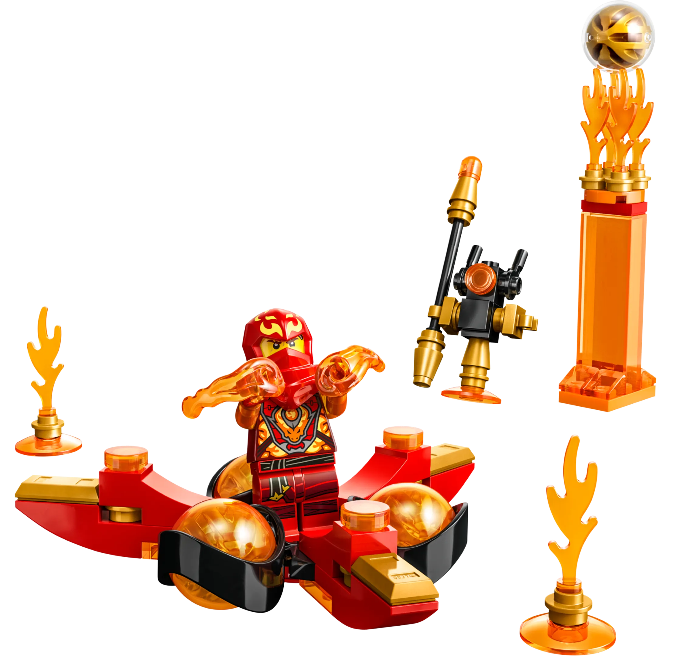 LEGO NINJAGO Kai's Dragon Power Spinjitzu Flip • Set 71777
