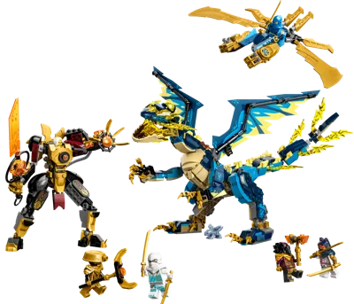 NINJAGO™ Elemental Dragon vs. The Empress Mech