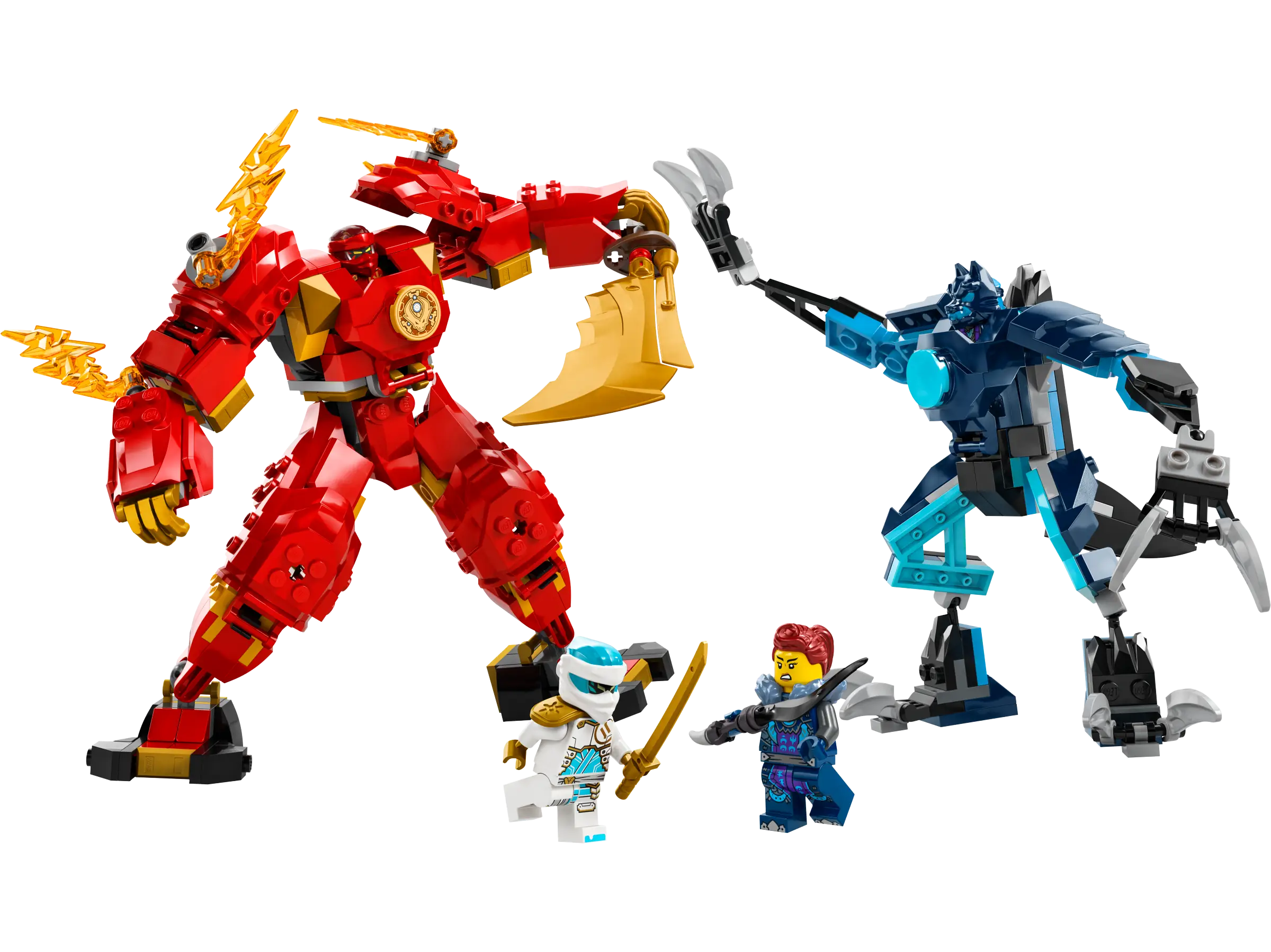 LEGO NINJAGO Kai's Elemental Fire Mech • Set 71808