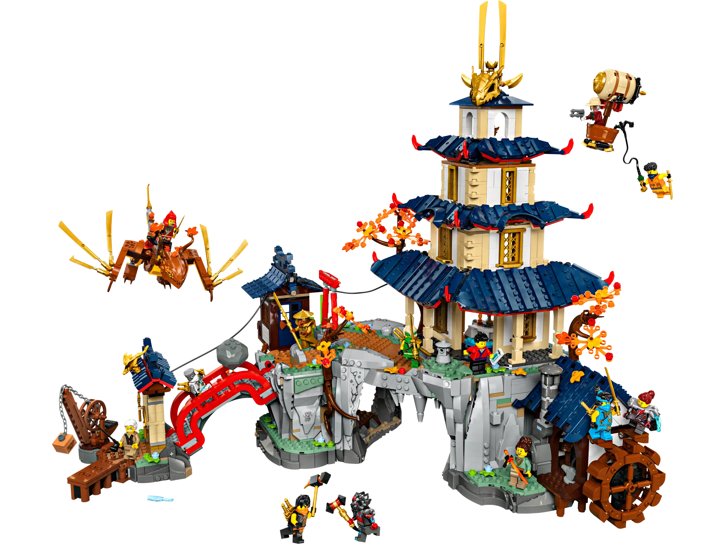 LEGO NINJAGO Tournament Temple City • Set 71814 • SetDB