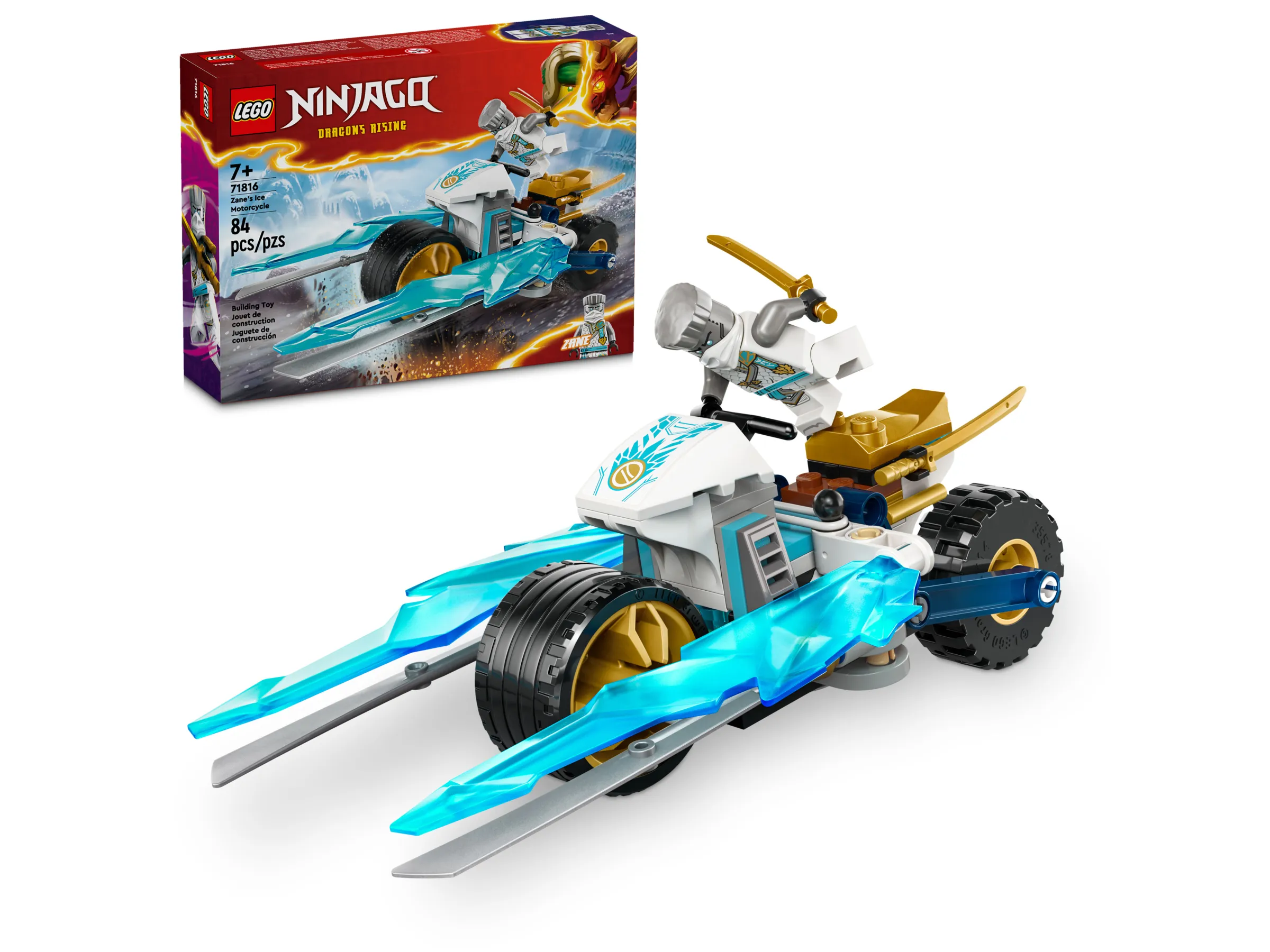 横向き林檎 LEGO NINJAGO Zanes Eismotorrad • Set 71816 • SetDB