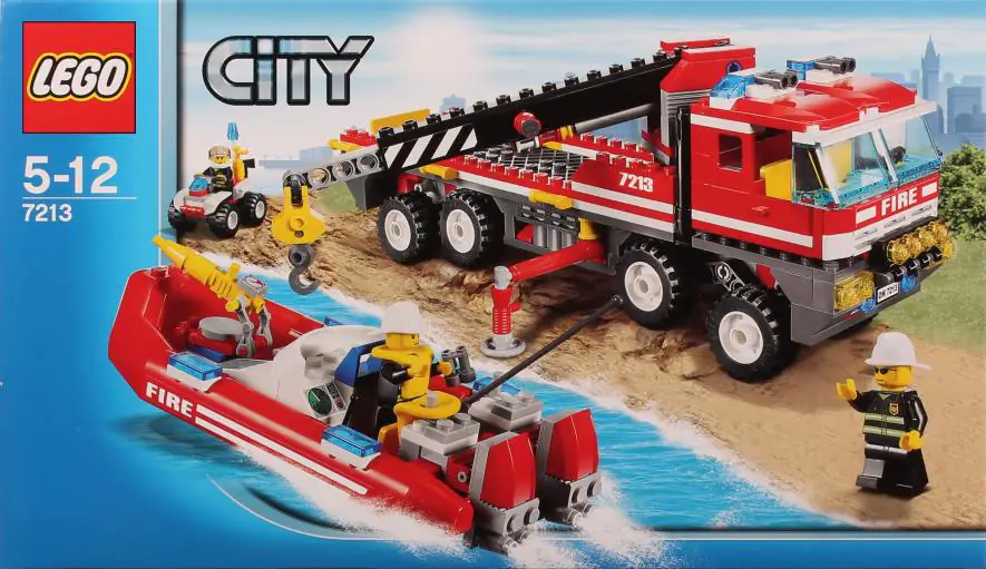 Lego city off road fire deals rescue