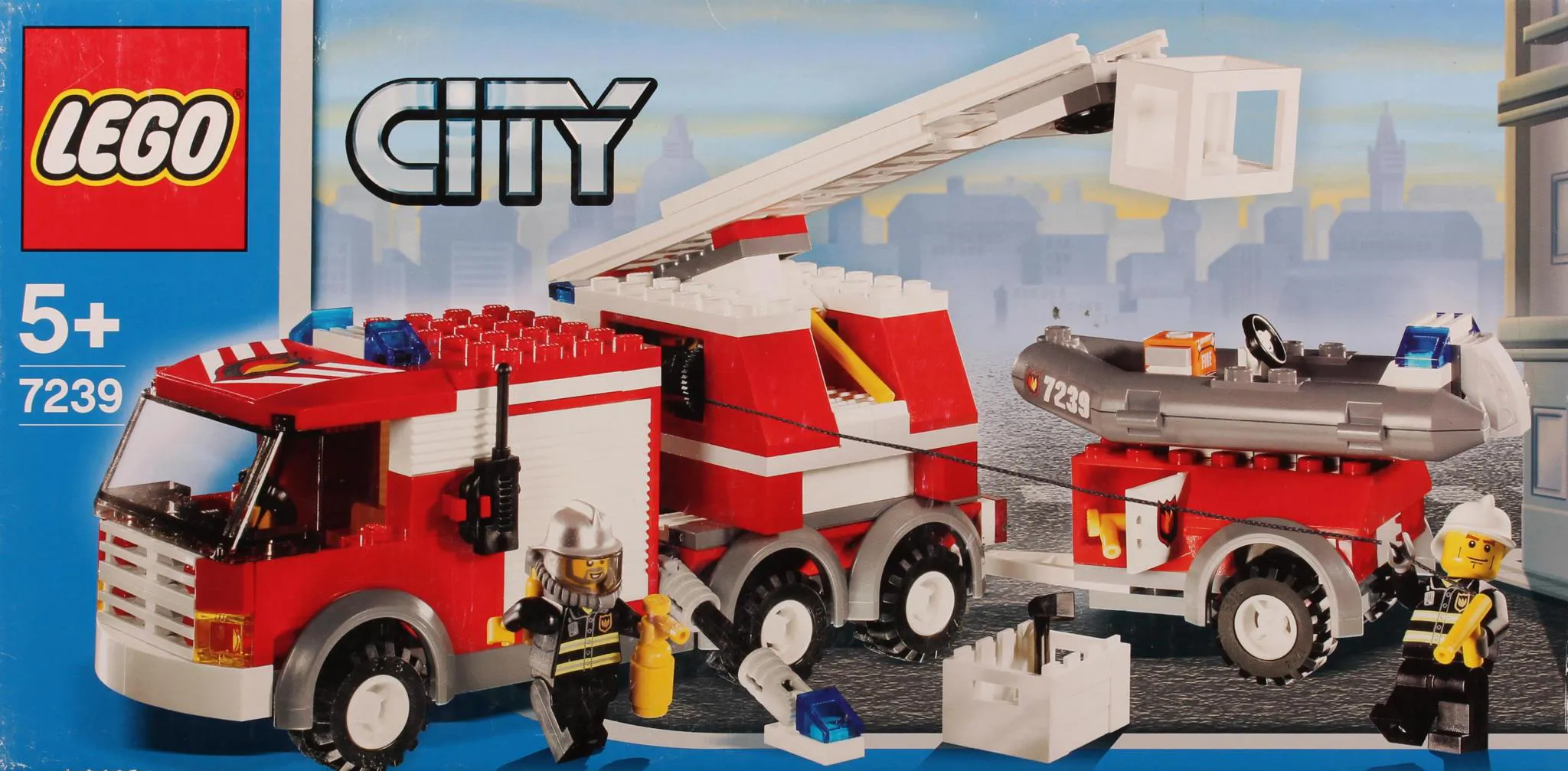 LEGO City Feuerwehrloschzug Set 7239