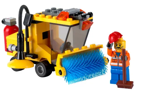 LEGO City Street Sweeper Set 7242 SetDB Merlins Bricks