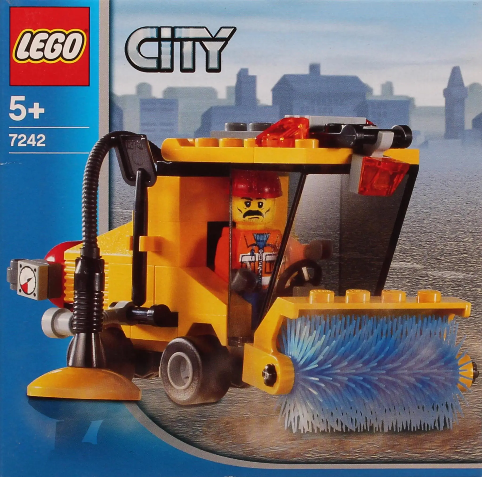 LEGO City Straßenkehrmaschine • Set 7242 • SetDB