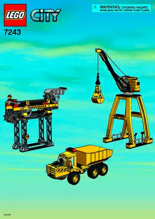 LEGO City Baustellen Set Set 7243 SetDB Merlins Steine