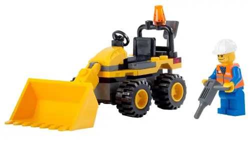 LEGO City Mini Digger Set 7246 SetDB Merlins Bricks