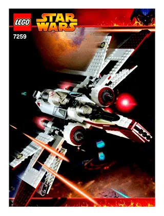 LEGO Star Wars ARC-170 Starfighter • Set 7259 • SetDB