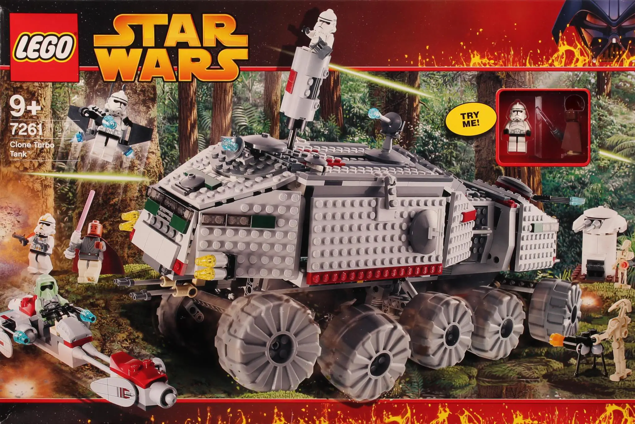 LEGO Star Wars Clone Turbo Tank • Set 7261 • SetDB