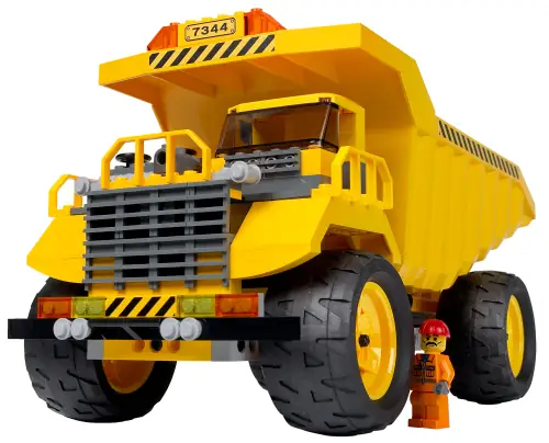 Lego yellow dump truck hotsell
