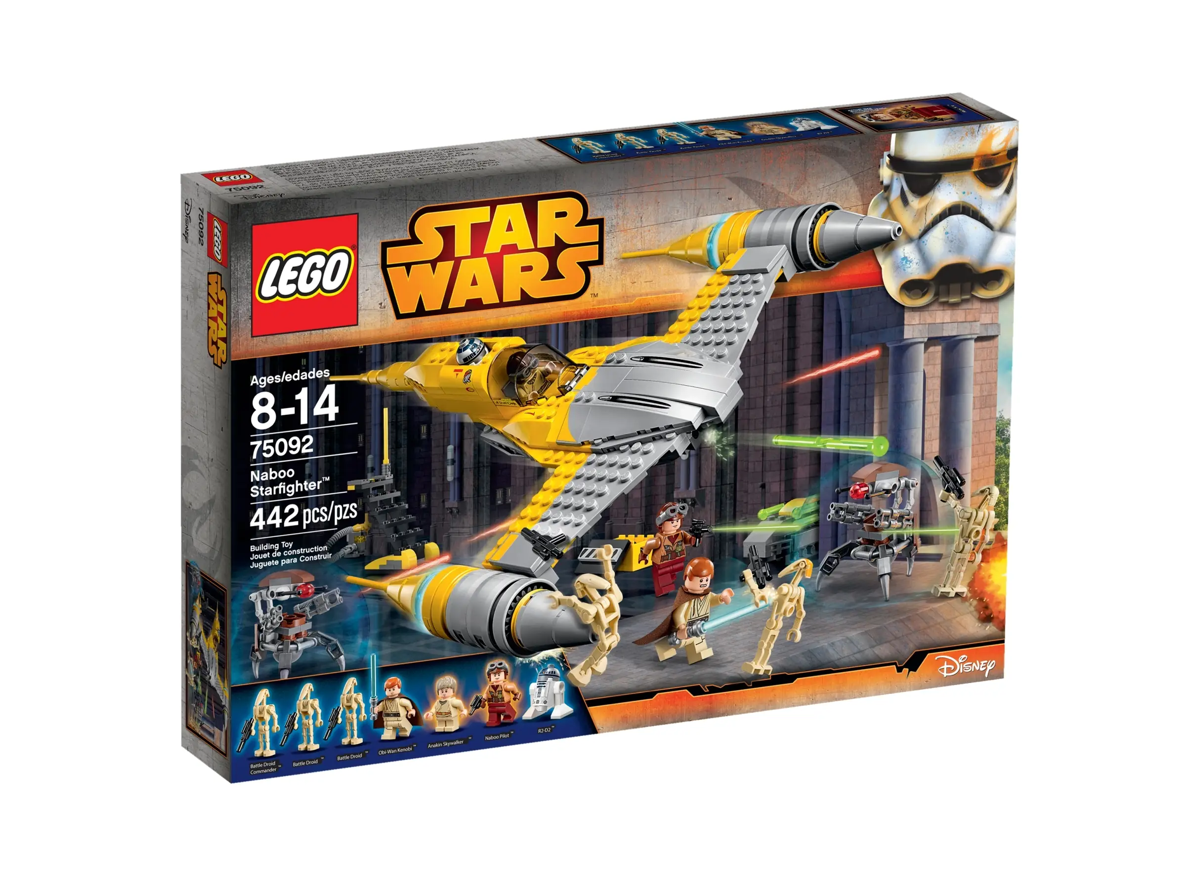 LEGO Star Wars Naboo Starfighter Set 75092 SetDB