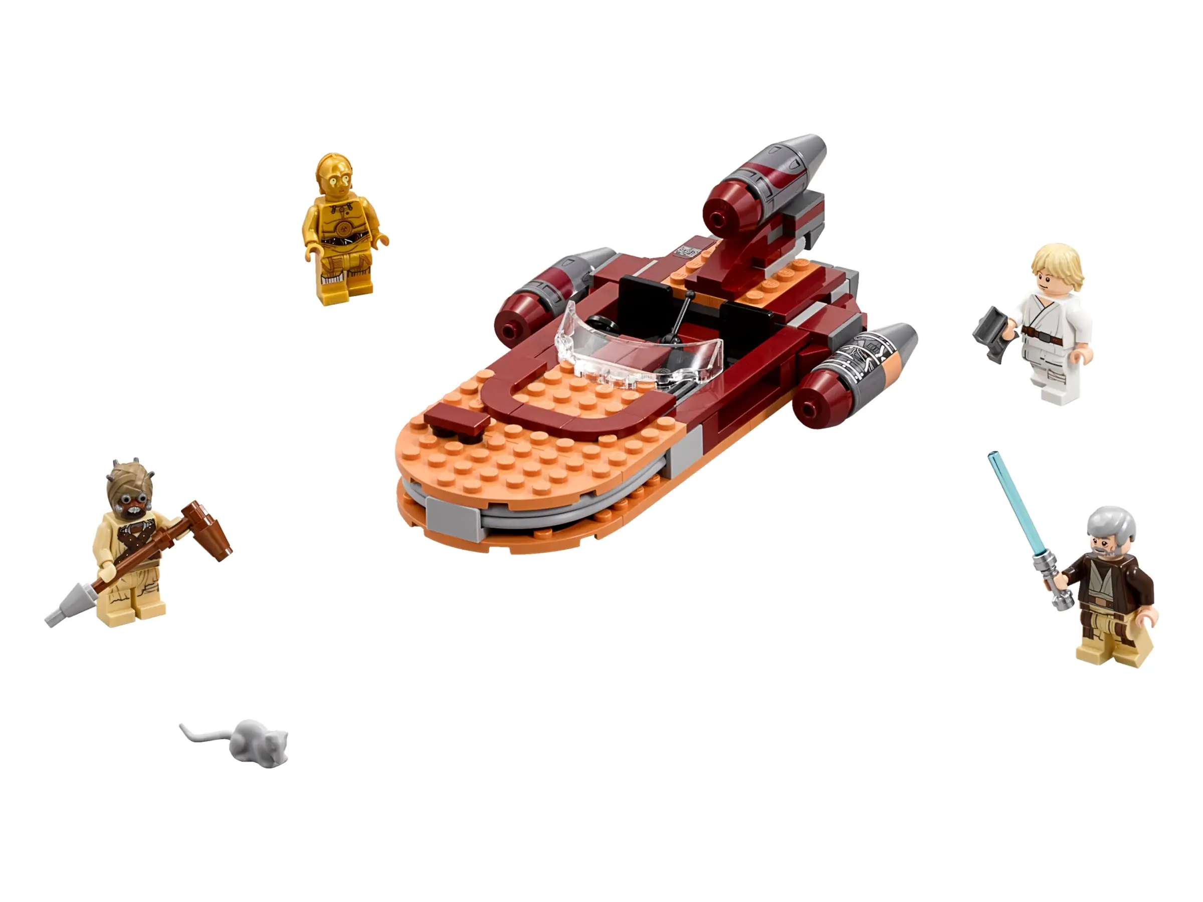 Lego star deals wars luke's landspeeder