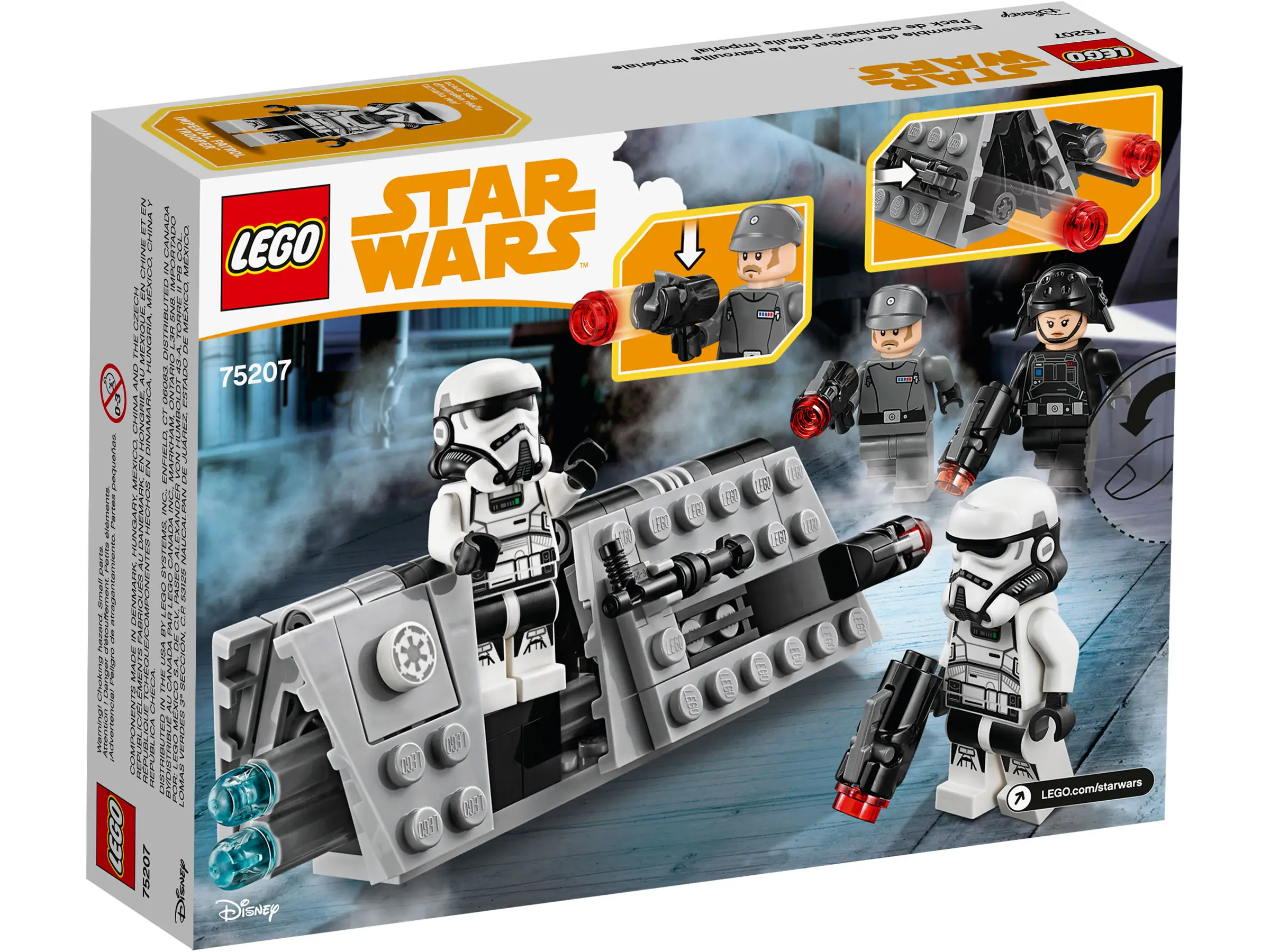 LEGO Star Wars Imperial Patrol Battle Pack • Set 75207