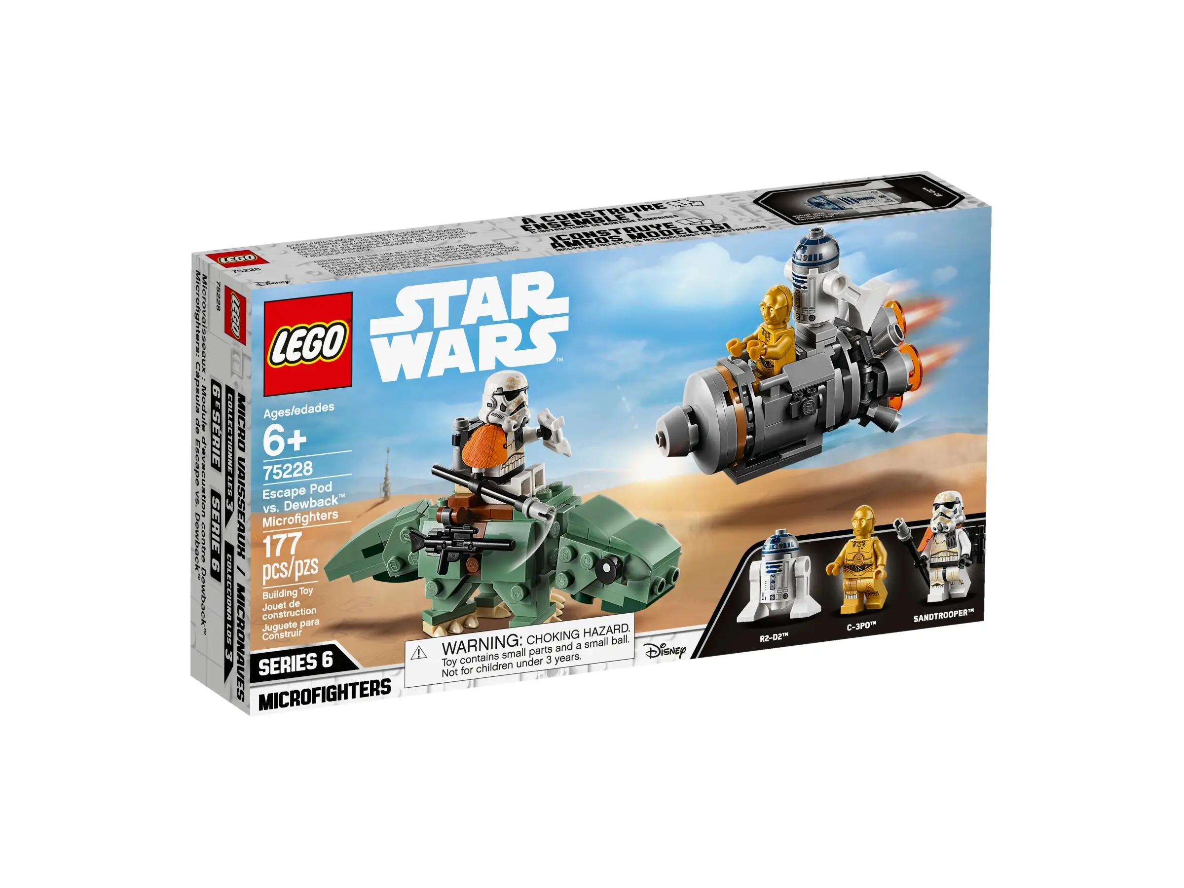 Lego star store wars escape pod