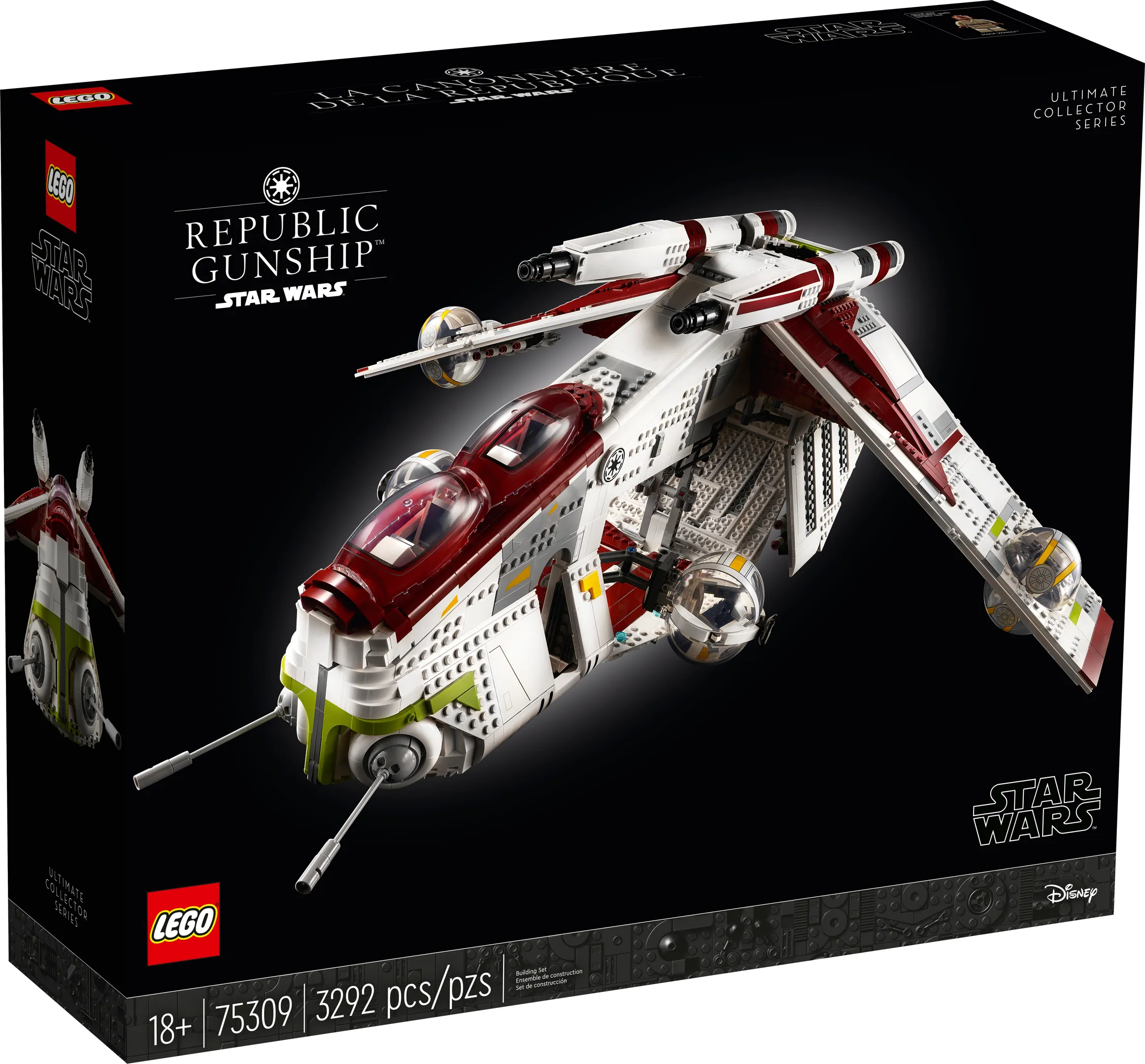 LEGO Star Wars UCS Republic Gunship • Set 75309 • SetDB