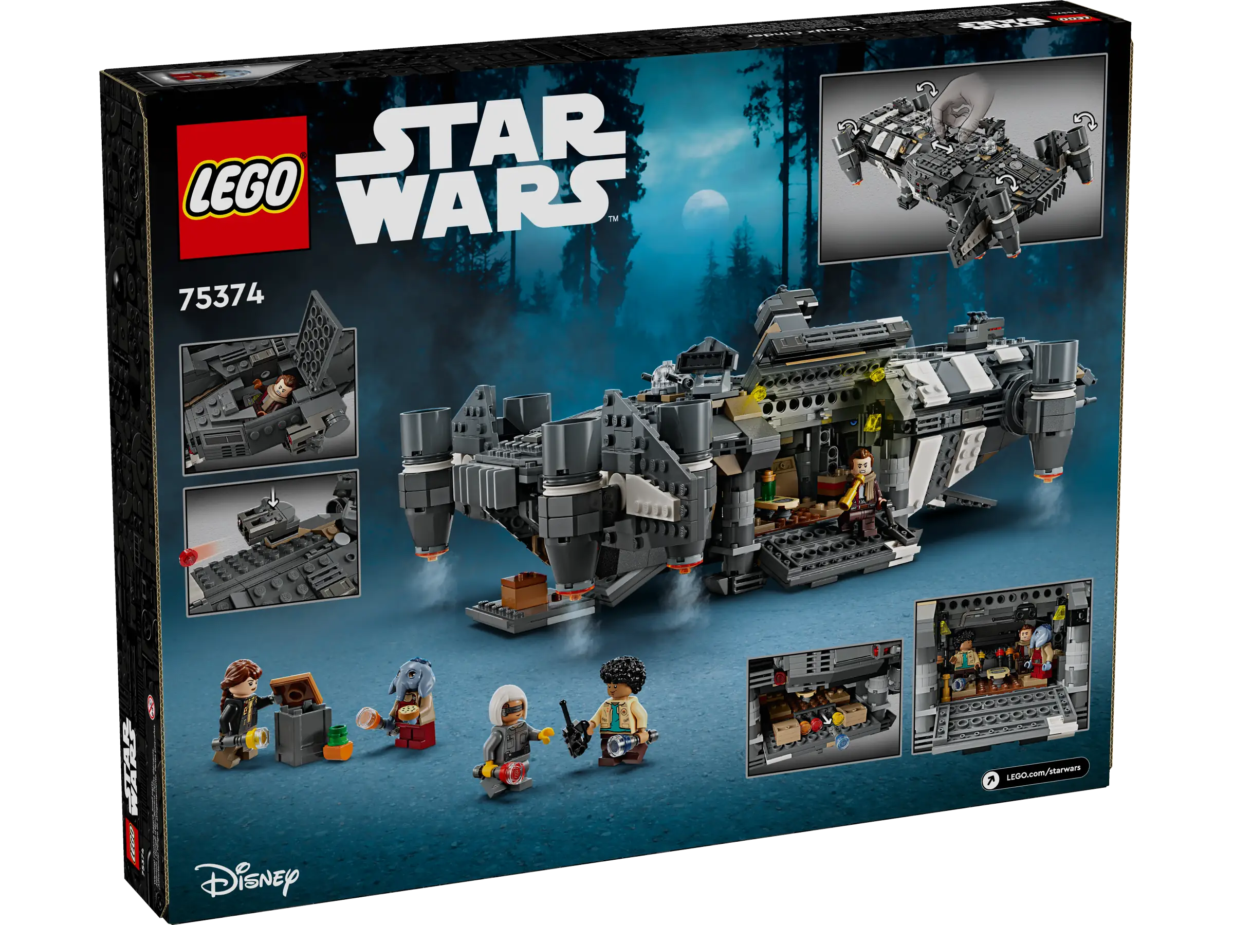 LEGO® Star Wars 75374 - Die Onyx Cinder - Lucky Bricks - Lego-Onlines