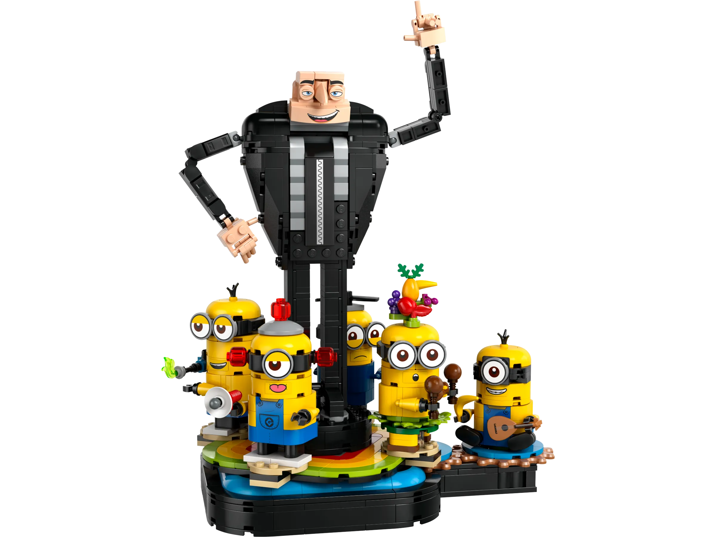 Despicable Me 4 Brick-Built Gru and Minions™ Gallery