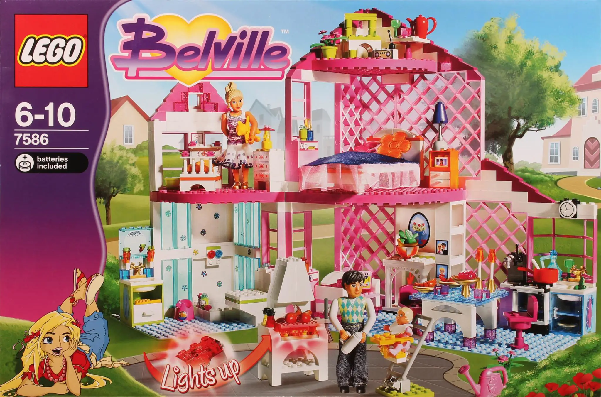 LEGO Belville Traumhaus • Set 7586 • SetDB • Merlins Steine