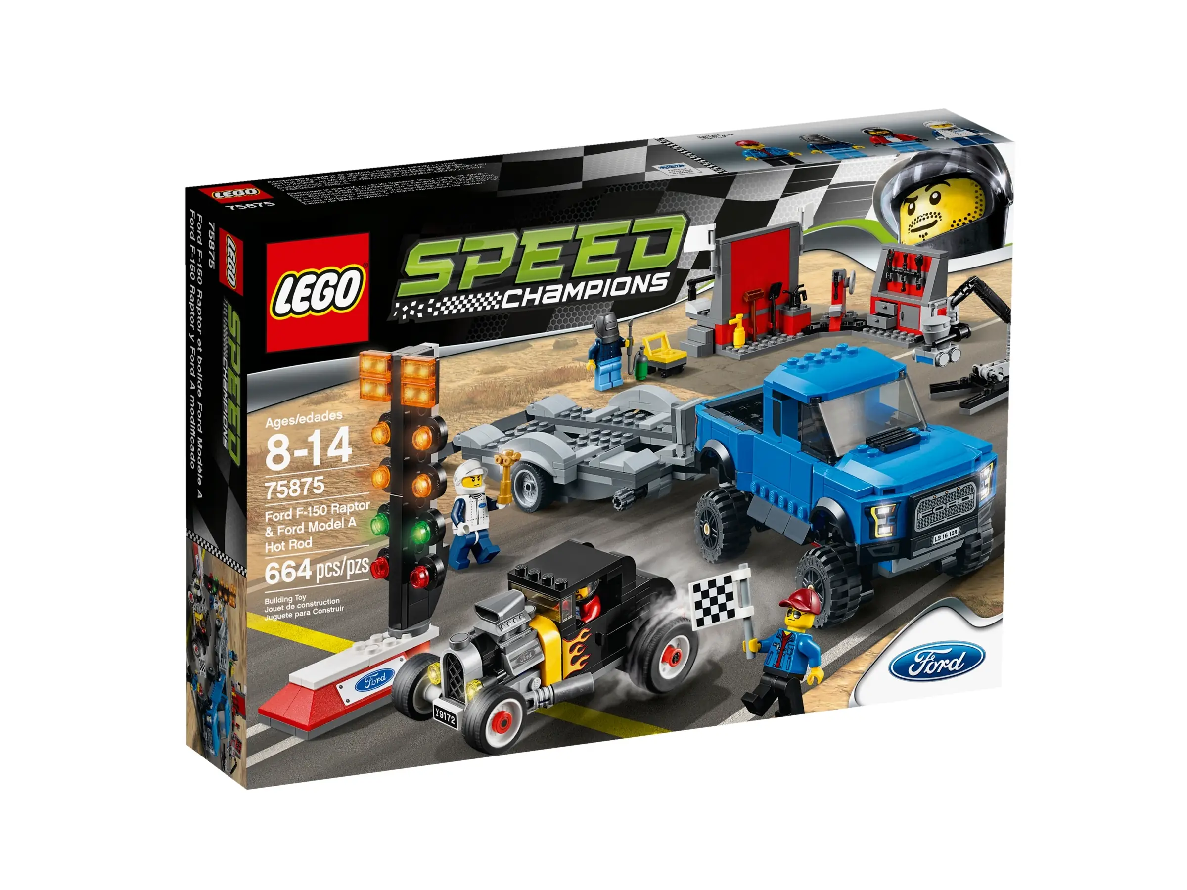 LEGO Speed Champions Ford F 150 Raptor Ford Model A Hot Rod