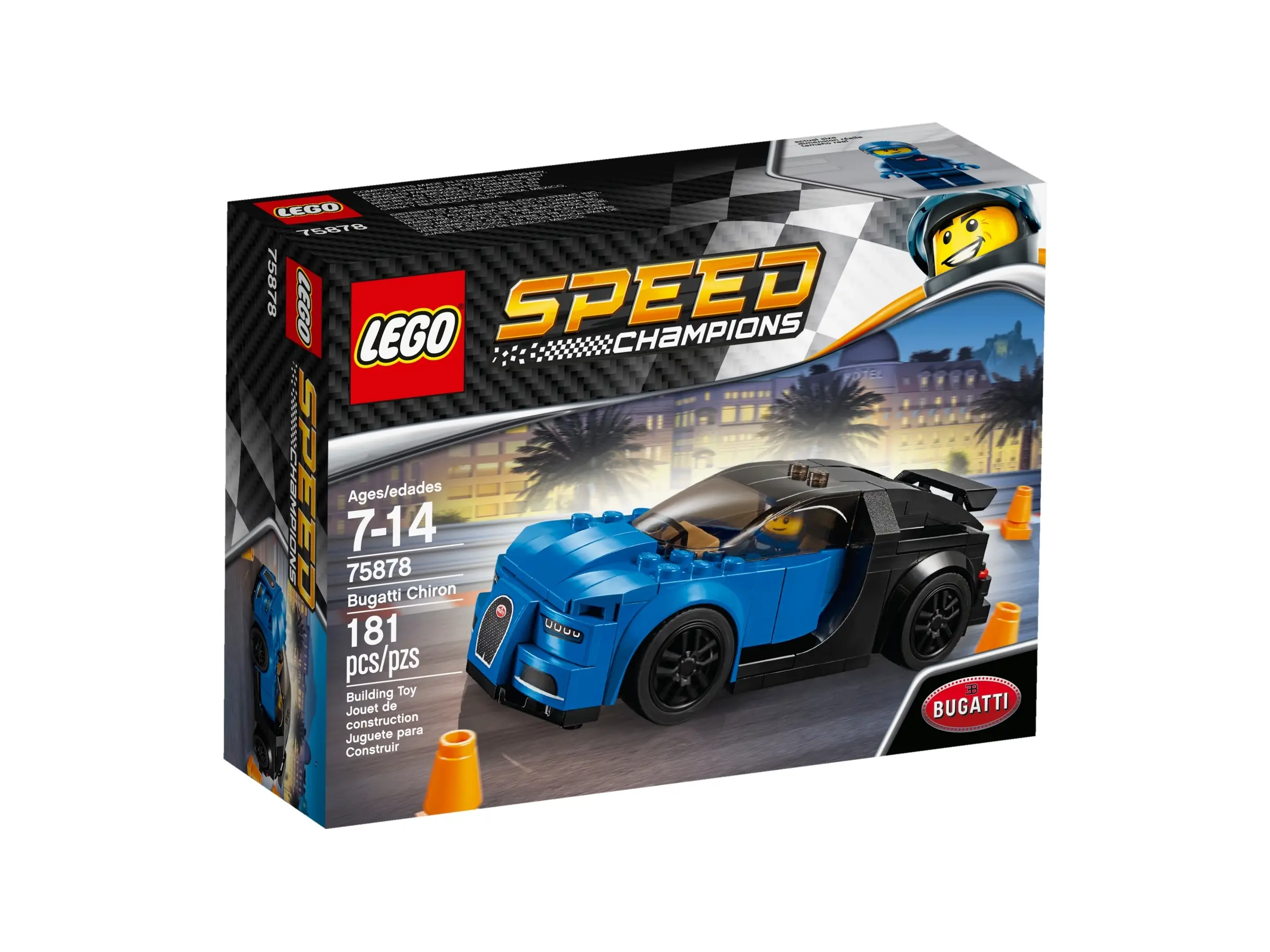 LEGO Speed Champions Bugatti Chiron Set 75878 SetDB