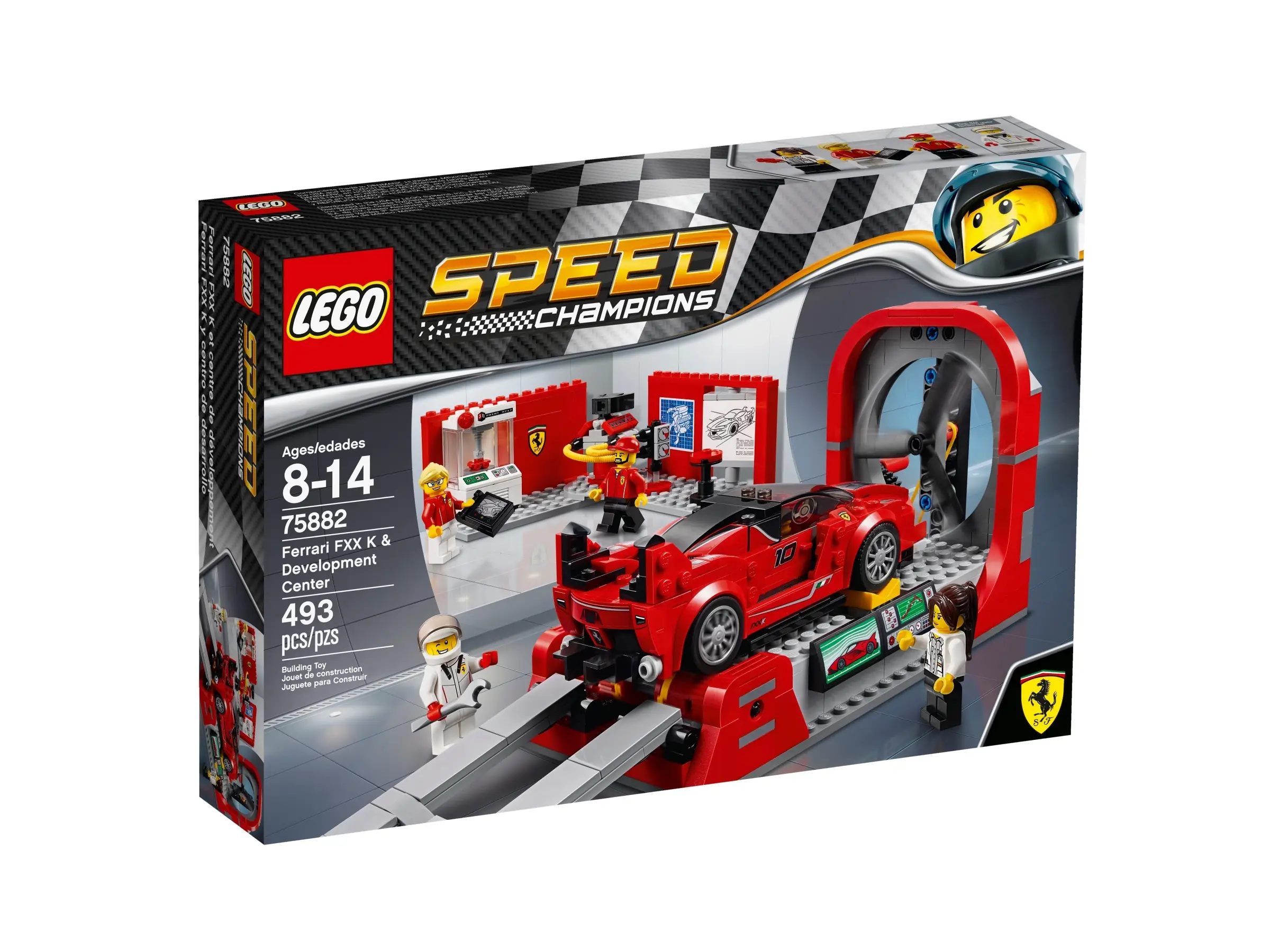 LEGO Speed Champions Ferrari FXX K & Entwicklungszentrum