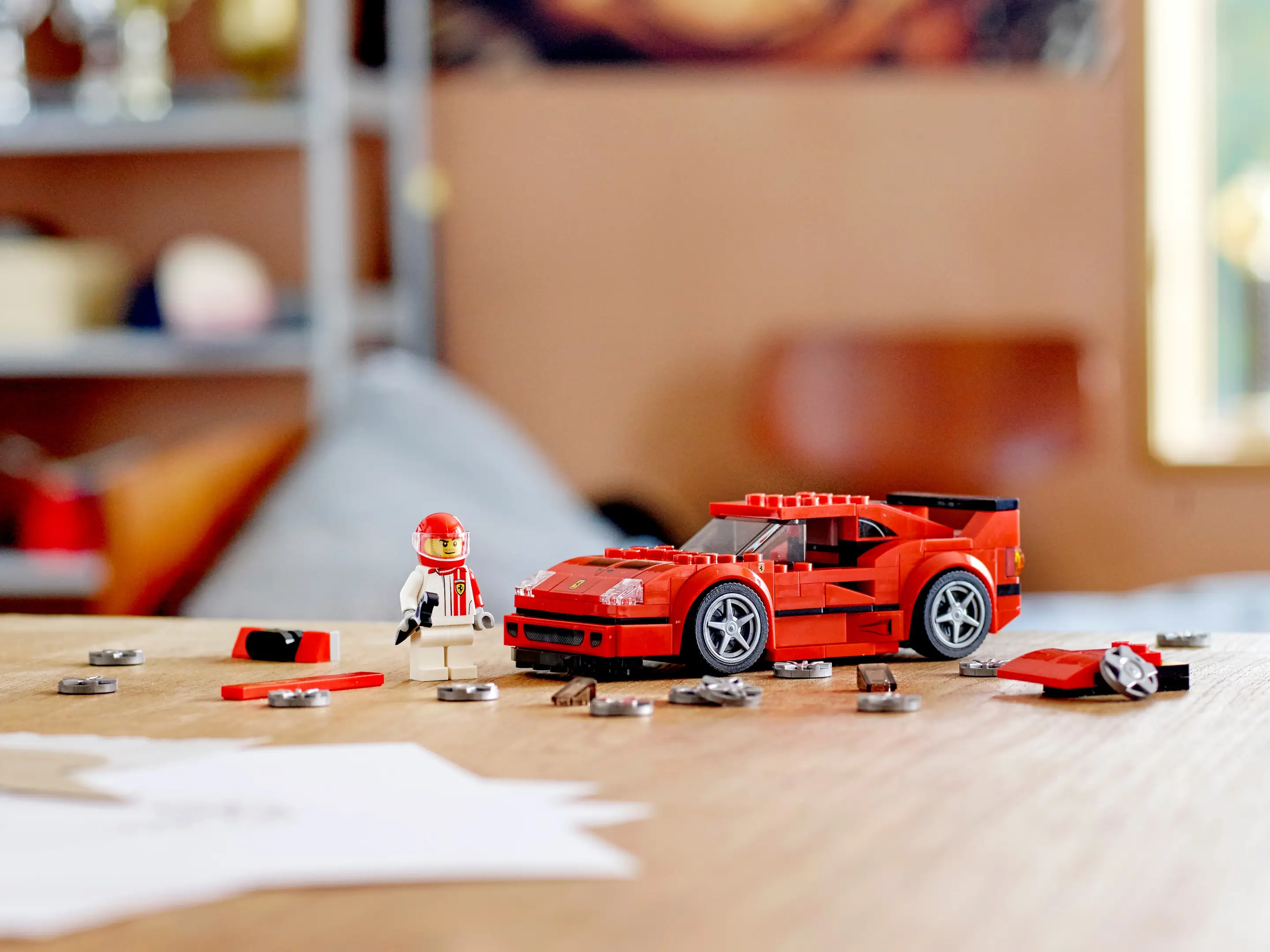 Lego speed champions 75890 - ferrari f40 competizione - jeu de