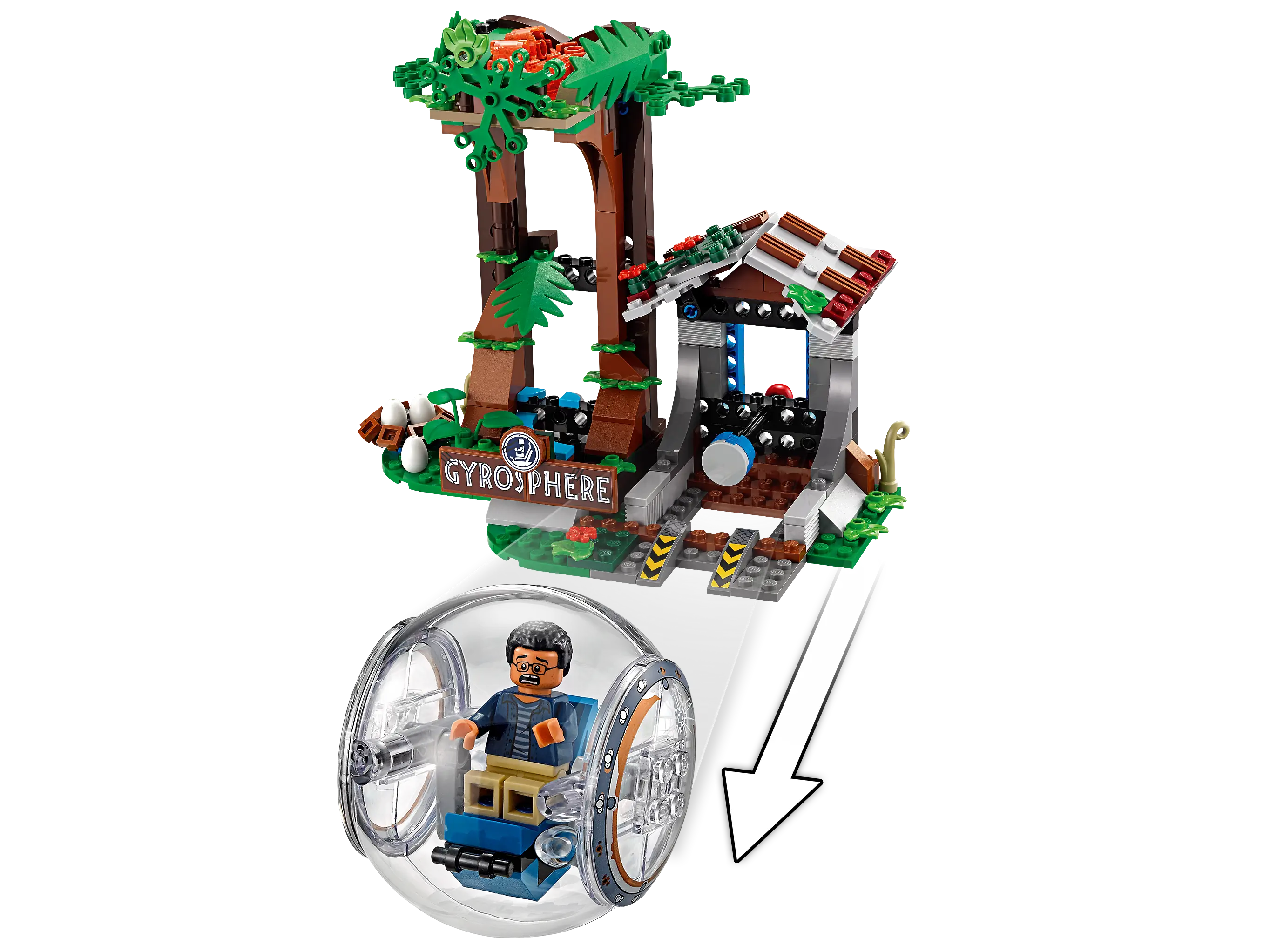 Gyrosphere escape lego 2025