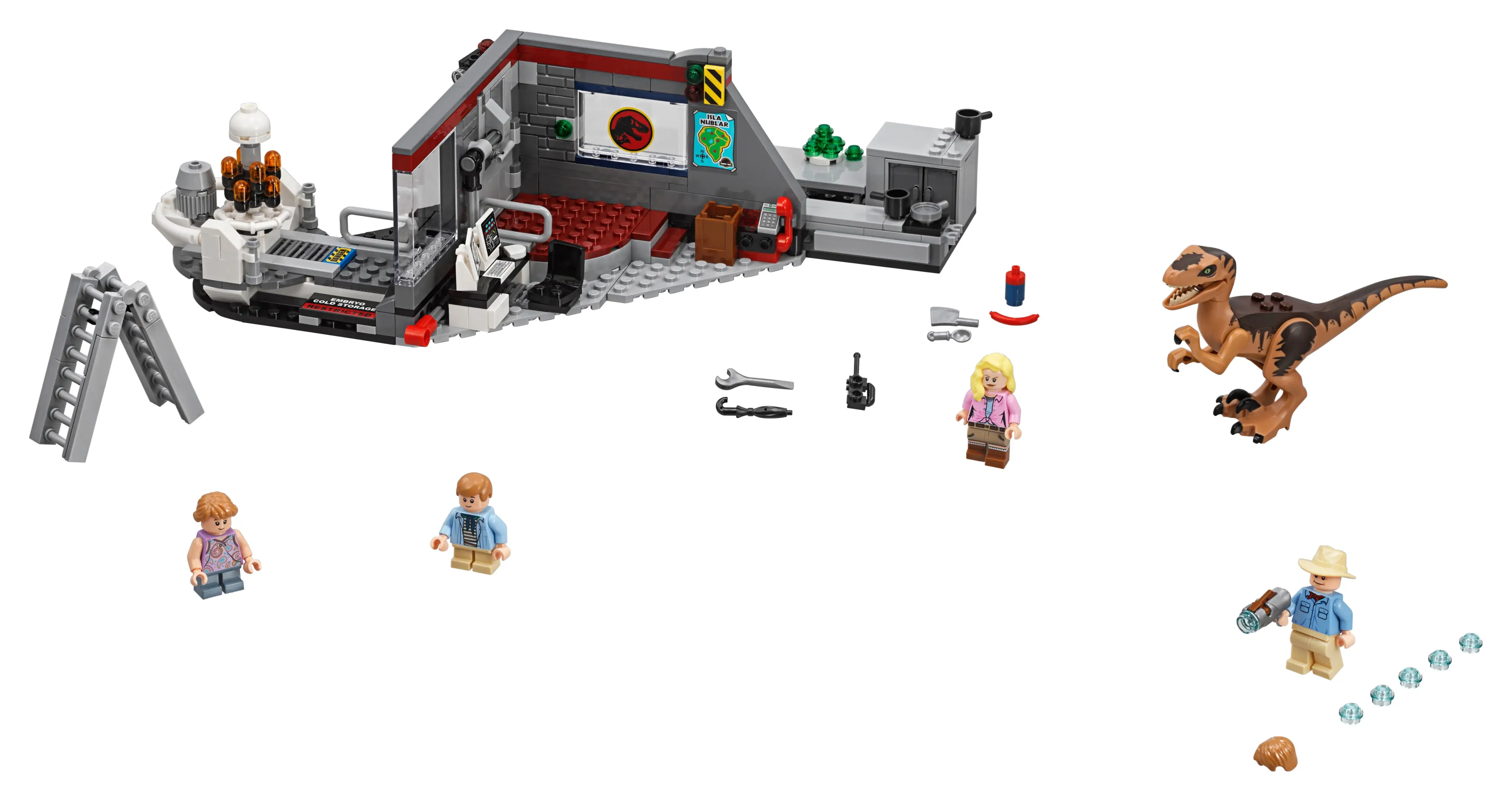 Lego jurassic discount world velociraptor