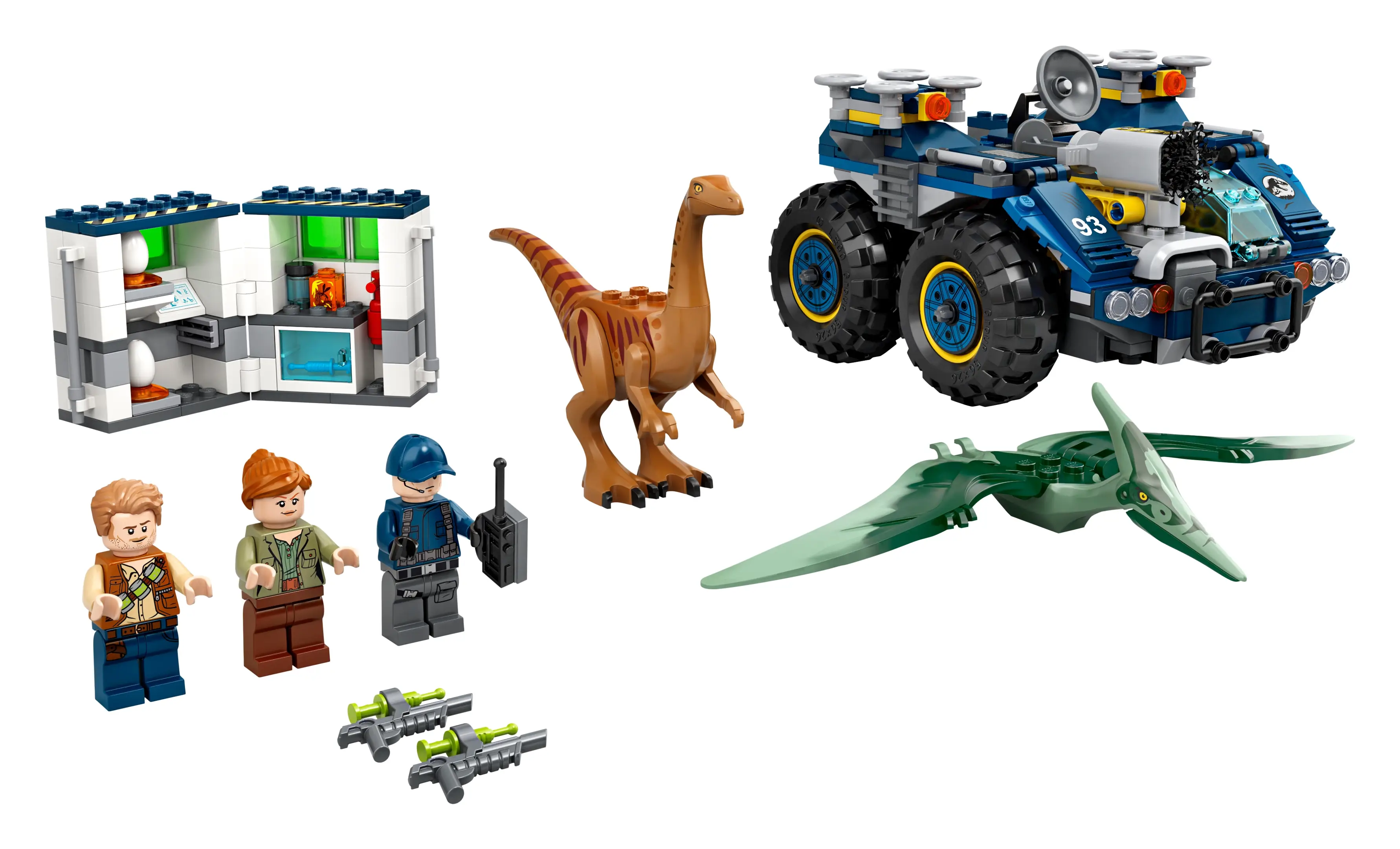 LEGO Jurassic World Ausbruch von Gallimimus und Pteranodon