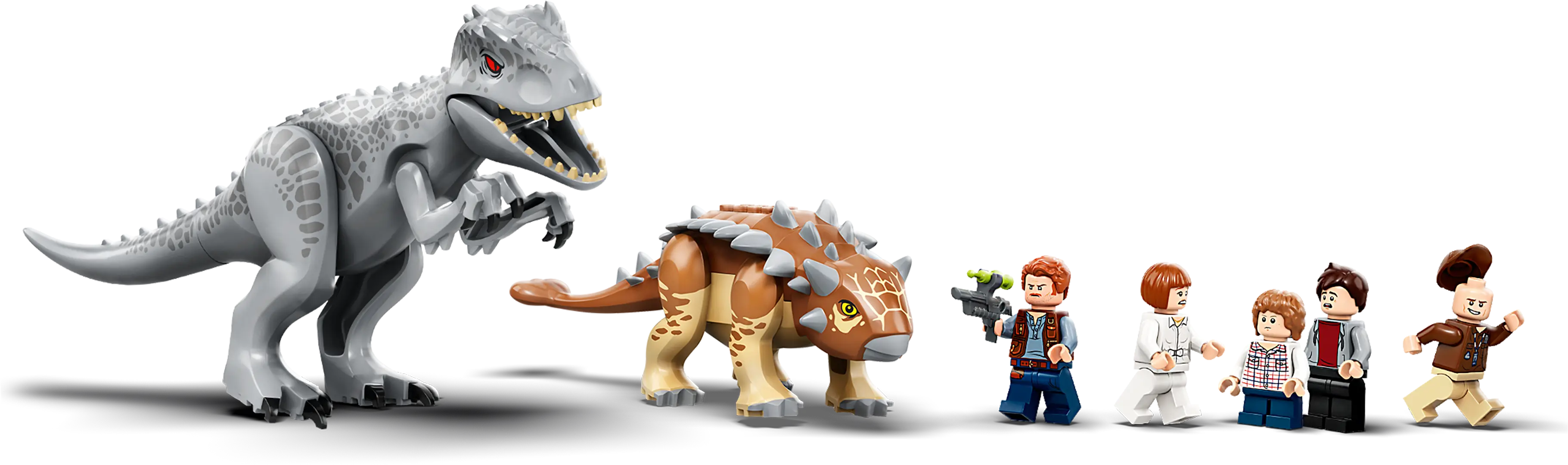 LEGO Jurassic World Indominus Rex vs. Ankylosaurus