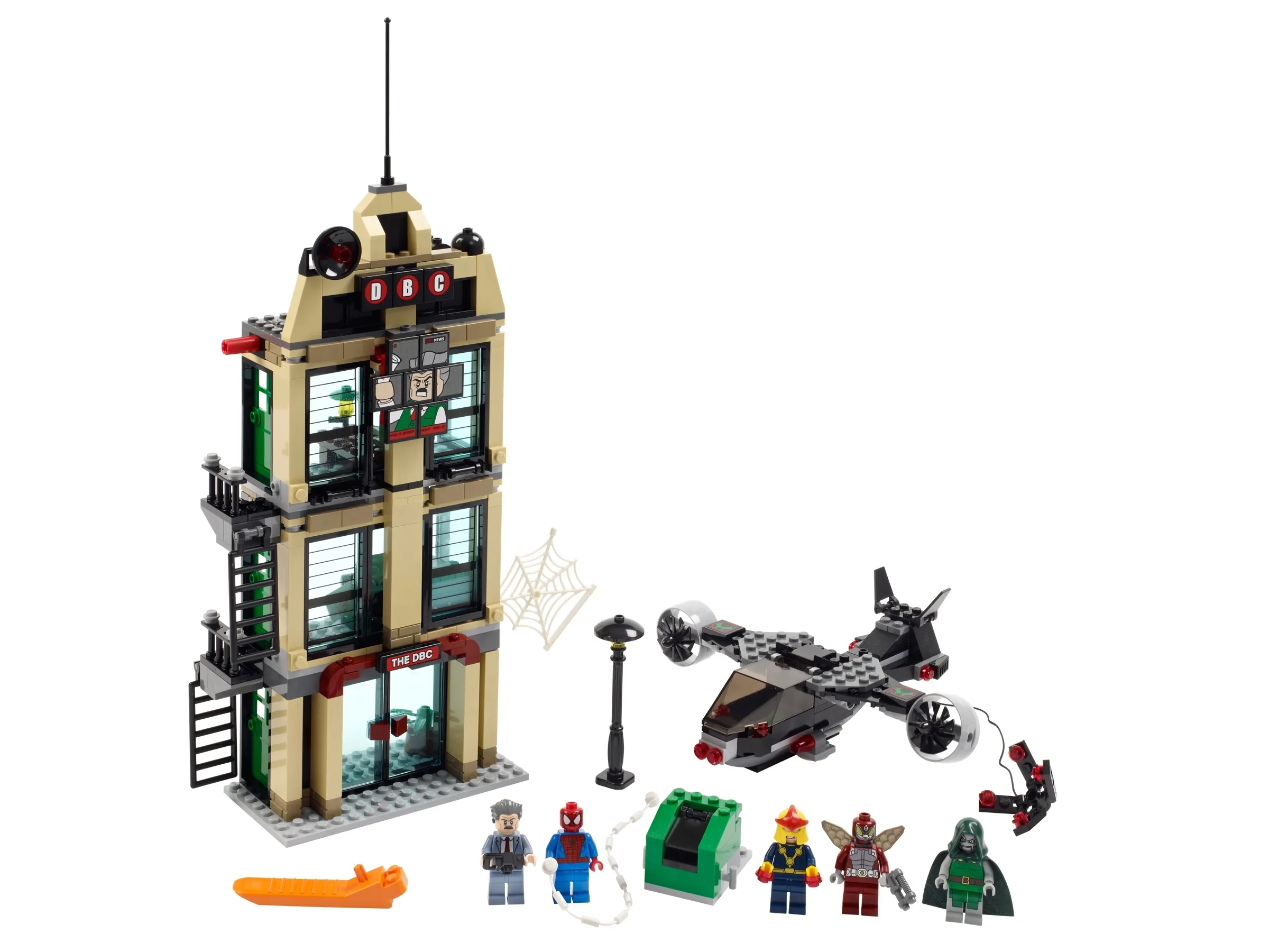 Lego spiderman best sale daily bugle