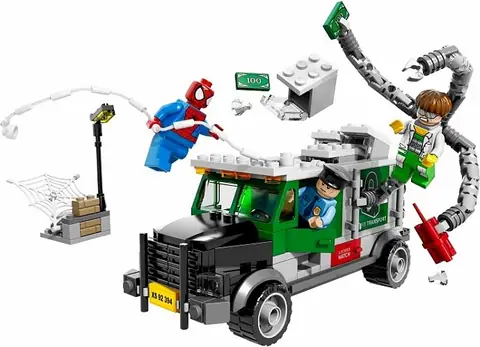 LEGO Marvel Armored Truck Driver • Minifig sh0109 • SetDB