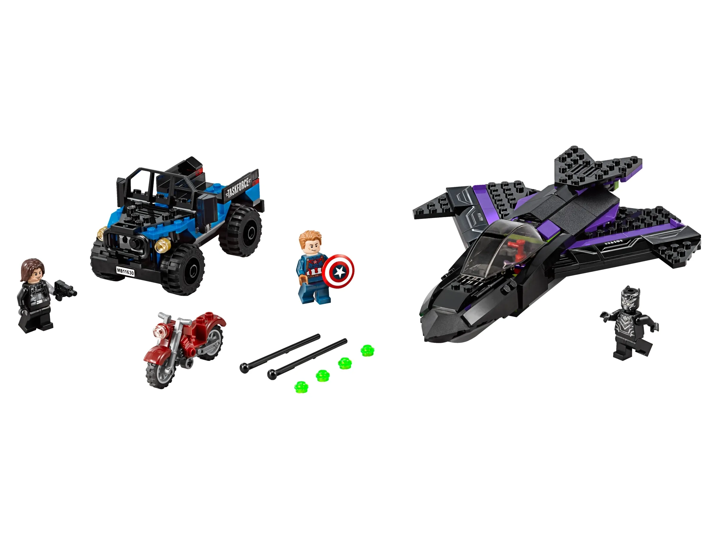 LEGO Marvel Black Panther Pursuit • Set 76047 • SetDB