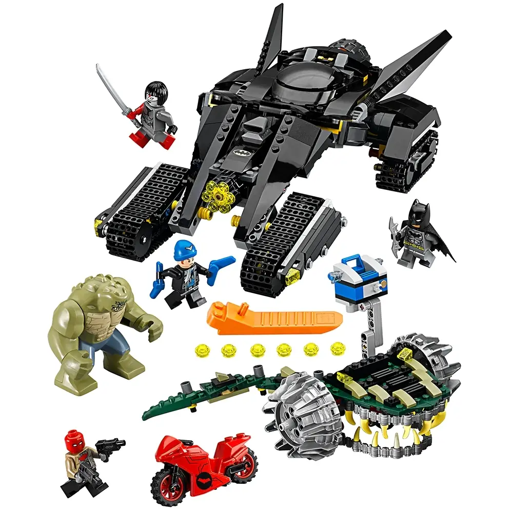 LEGO DC Batman Killer Croc Sewer Smash Set 76055 SetDB