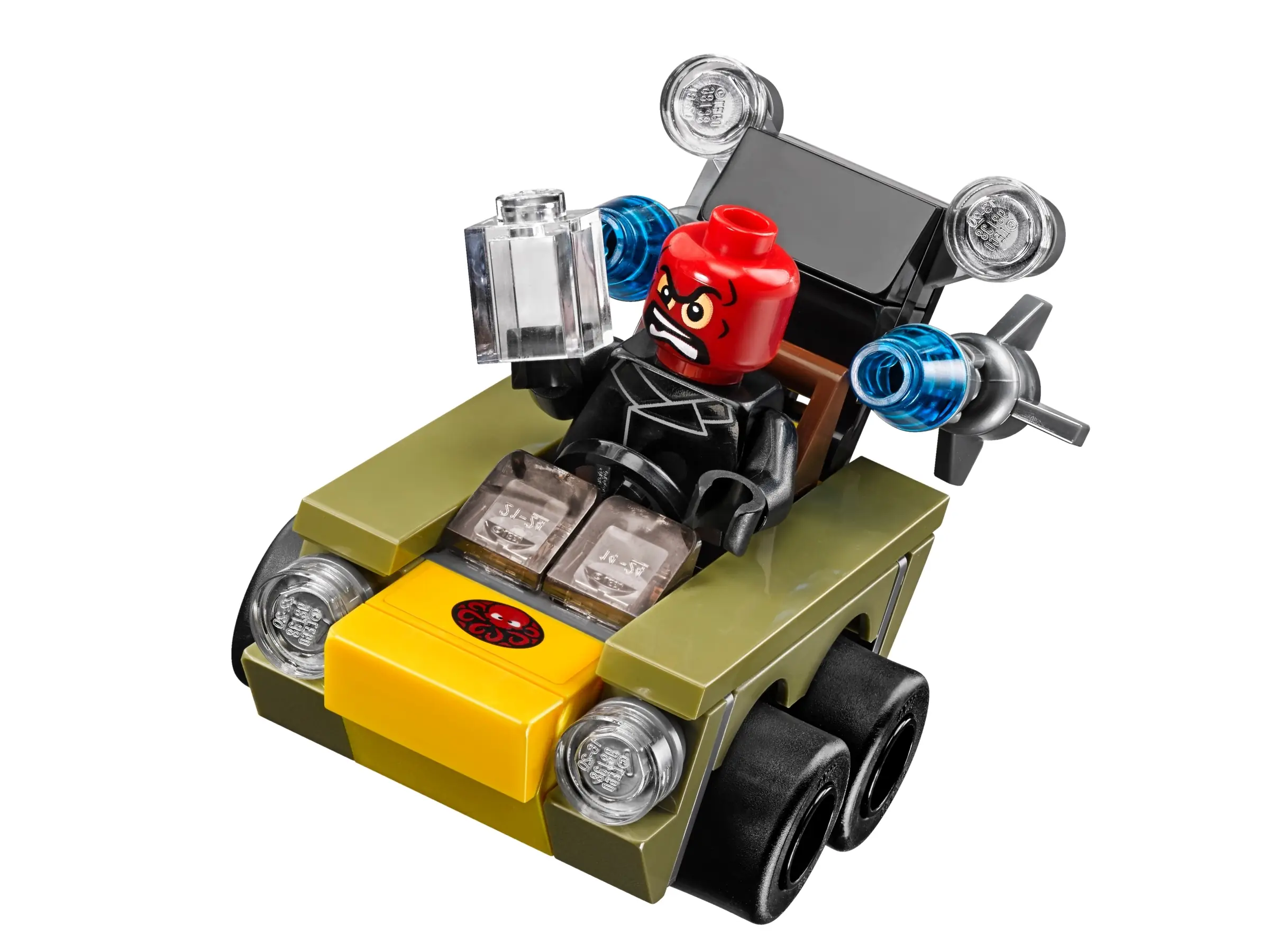 Lego red discount skull tank