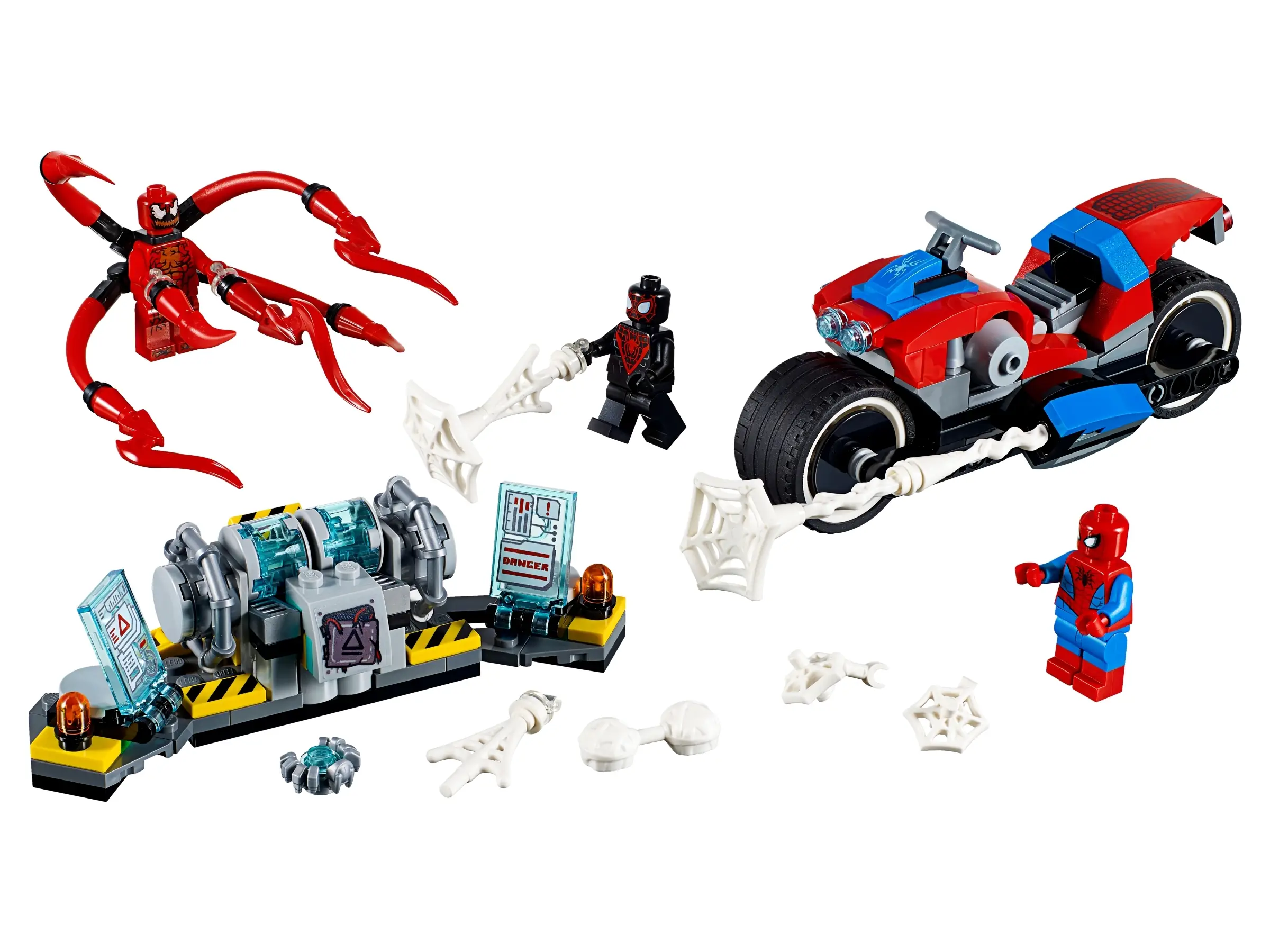 LEGO Marvel Spider Man Bike Rescue Set 76113 SetDB