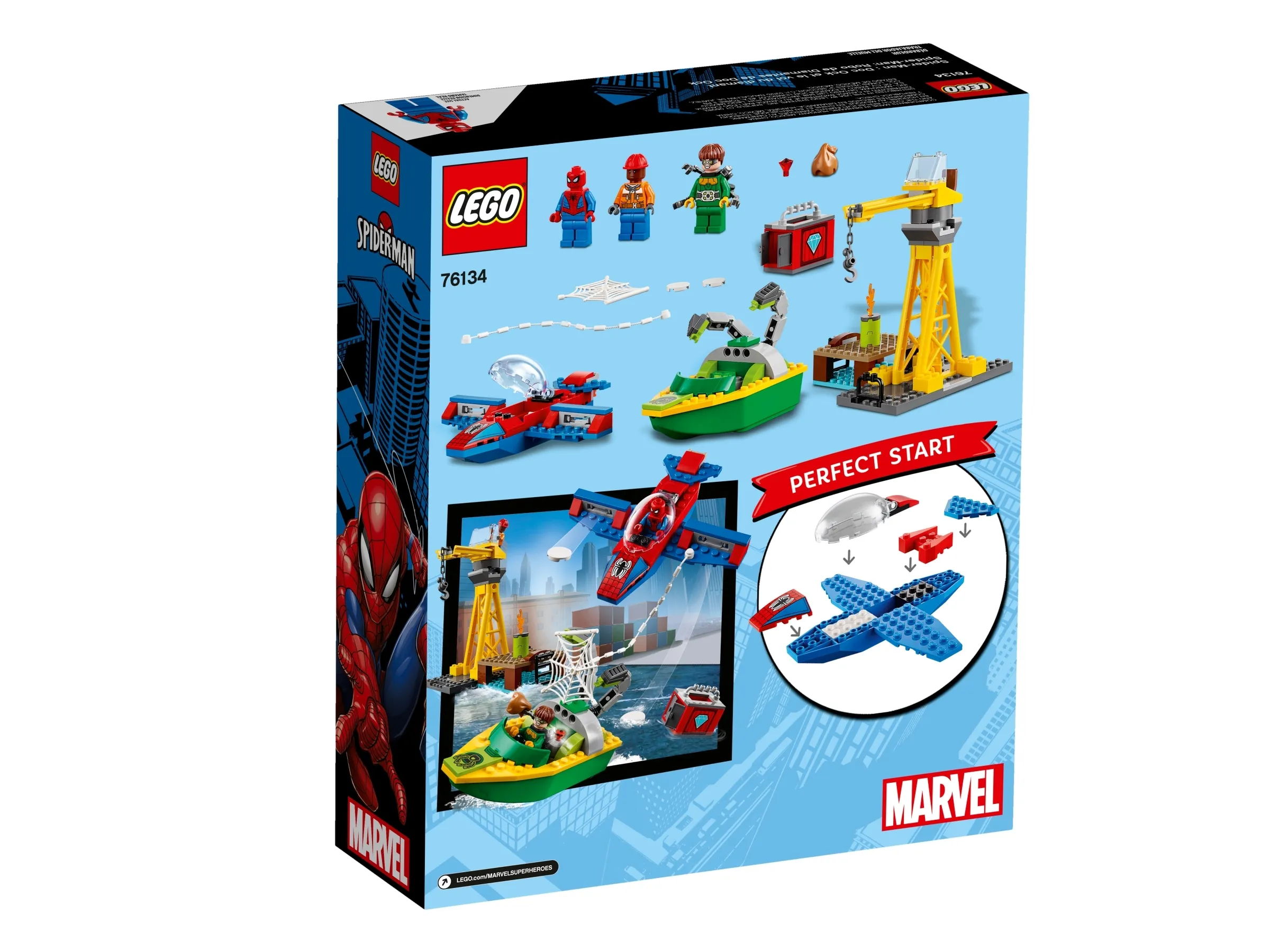 LEGO Marvel Spider-Man: Doc Ock Diamond Heist • Set 76134